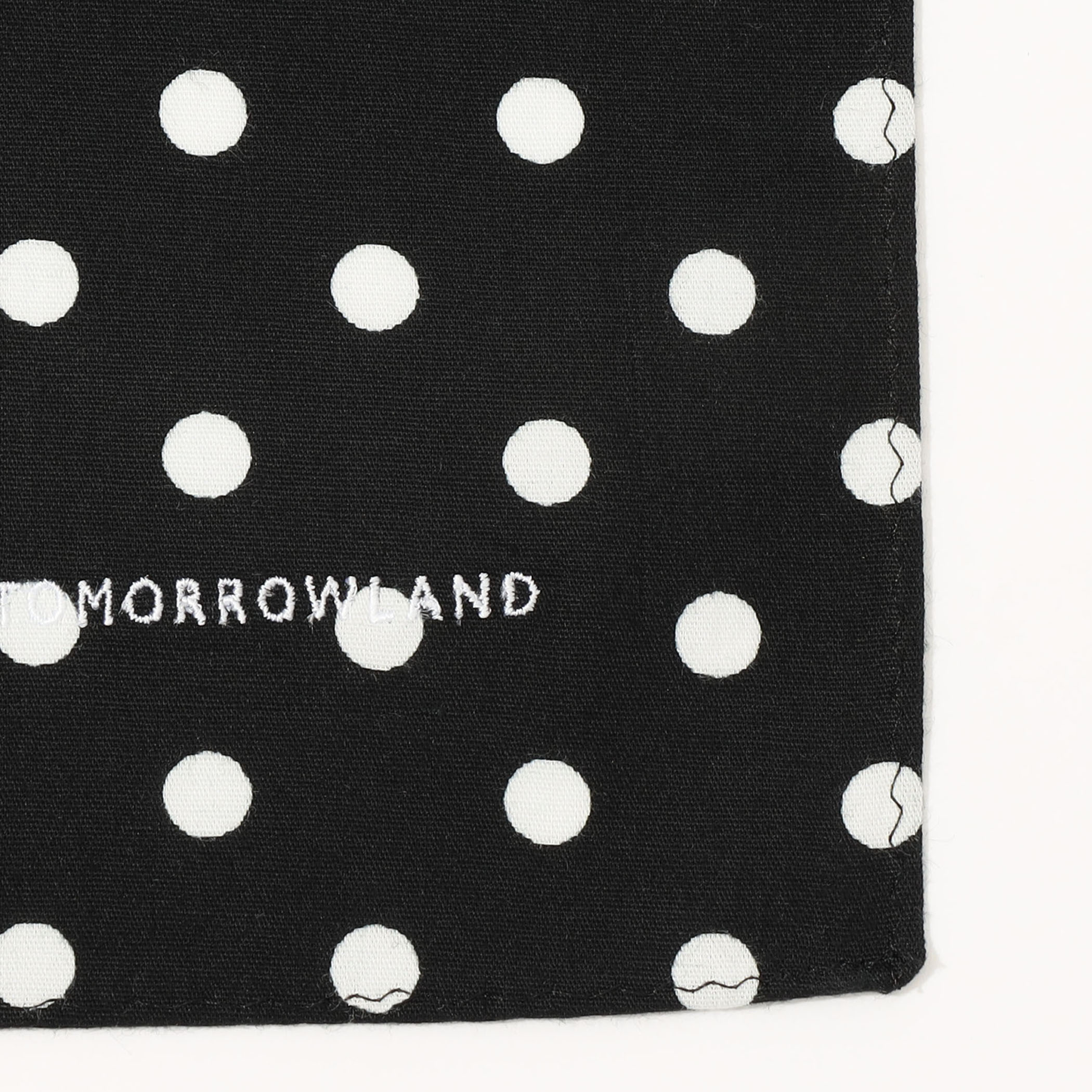 TOMORROWLAND コットン ドットハンカチ｜トゥモローランド 公式通販
