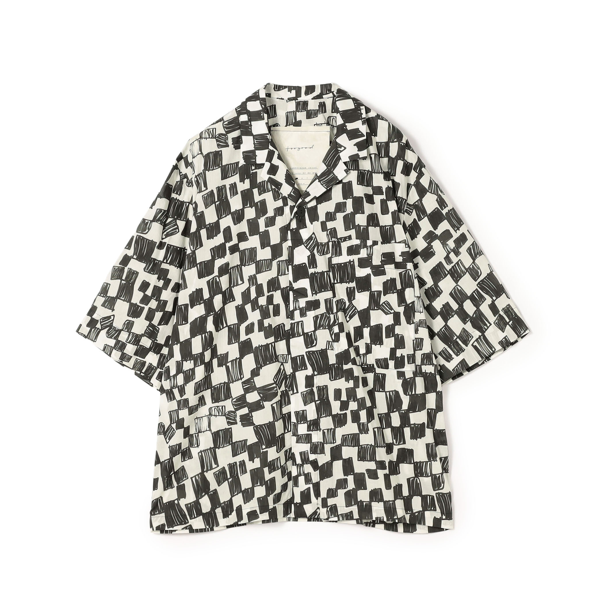 toogood THE LANDSCAPER SHIRT コットン オープンカラーシャツ