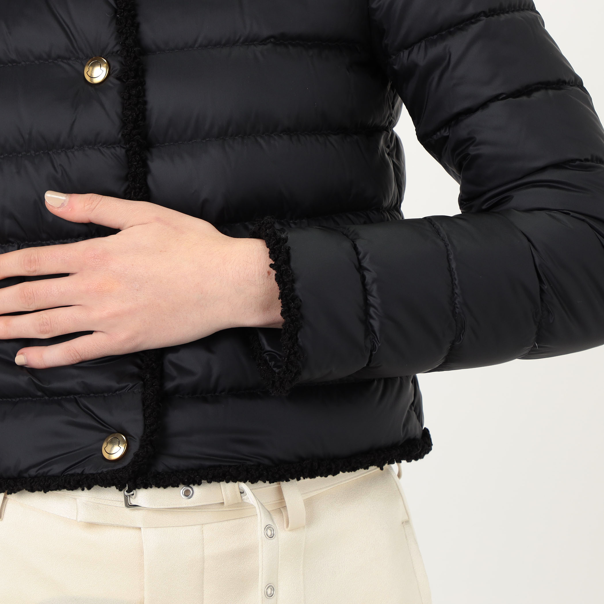 MONCLER FLEURS ノーカラージャケット|トゥモローランド 公式サイト MONCLER FLEURS ノーカラージャケット|トゥモローランド 公式サイト