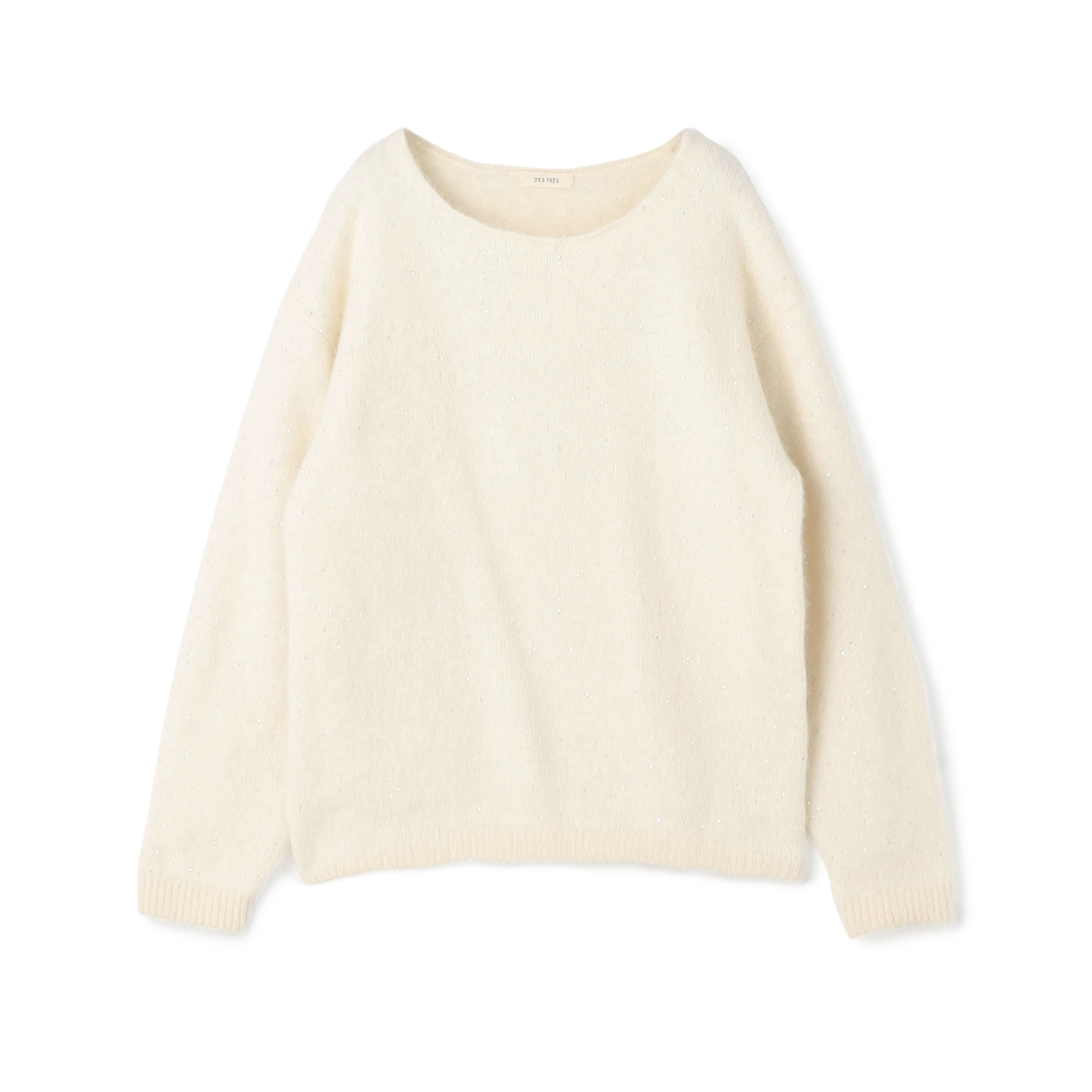 【WEB先行予約】フォックスカシミヤ クルーネックプルオーバー
