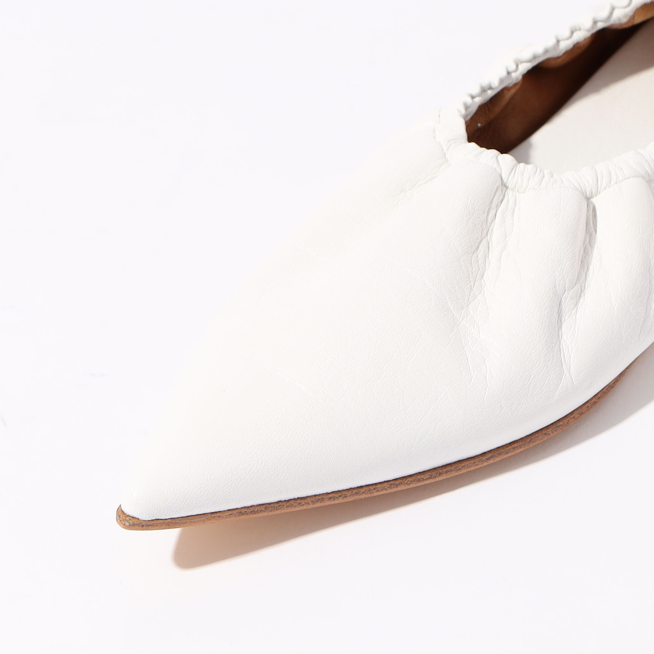 MAISON EUREKA POINTED BALLET SHOES バレエシューズ