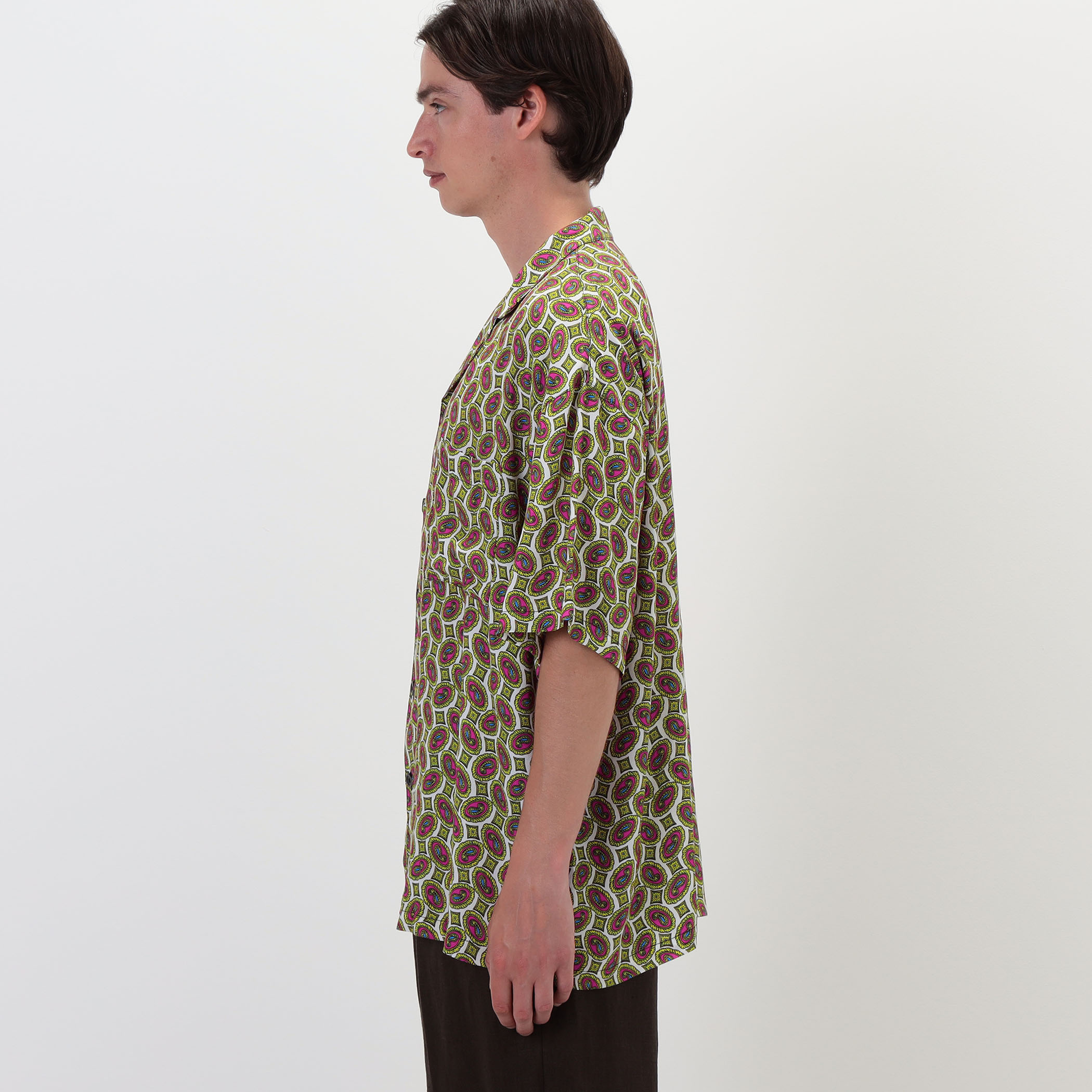 Waxman Brothers HAWAIIAN SHIRT レーヨン オープンカラーシャツ