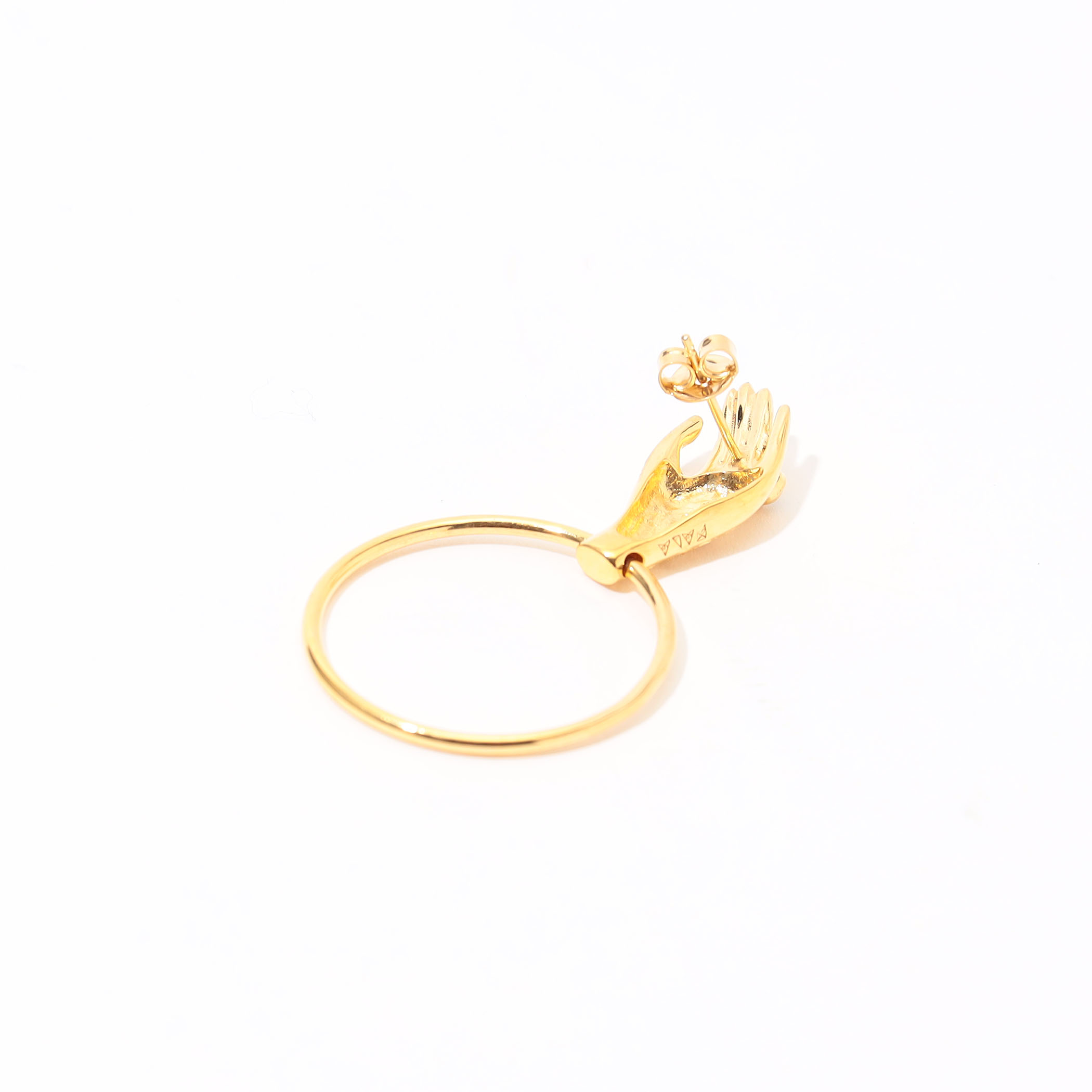 PALA ハンドモチーフ スモールフープピアス｜トゥモローランド 公式通販