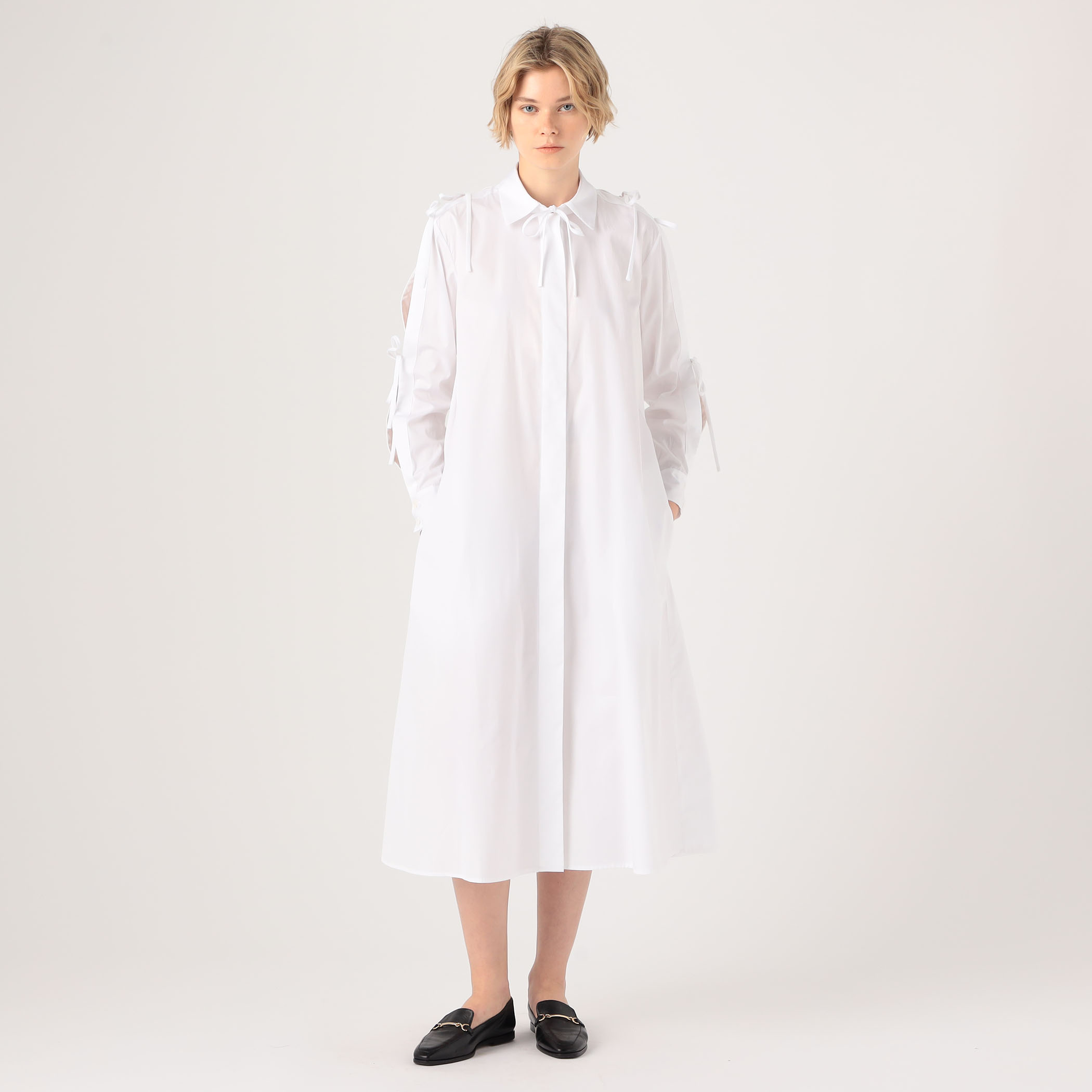 TOMORROWLAND シャツワンピース EVI GRINTELA 新品 Evi GrintelaValerie Midi Lace MS カットワークシャツ