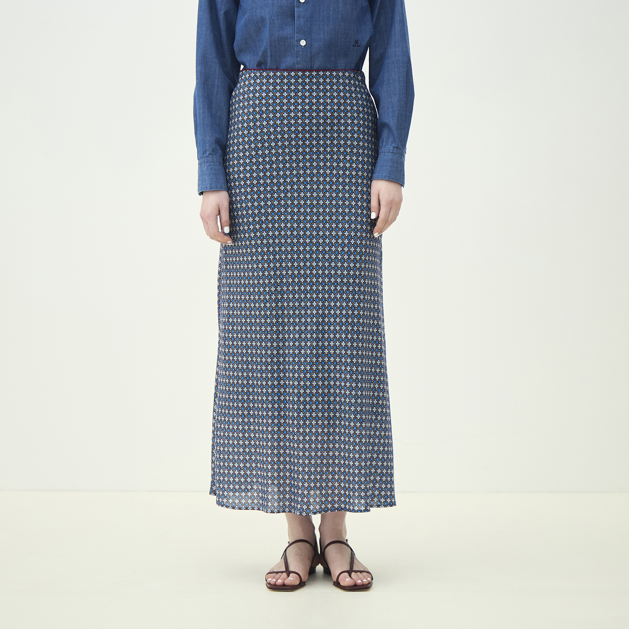 デイジーリンクプリント マーメイドスカート｜トゥモローランド 公式通販