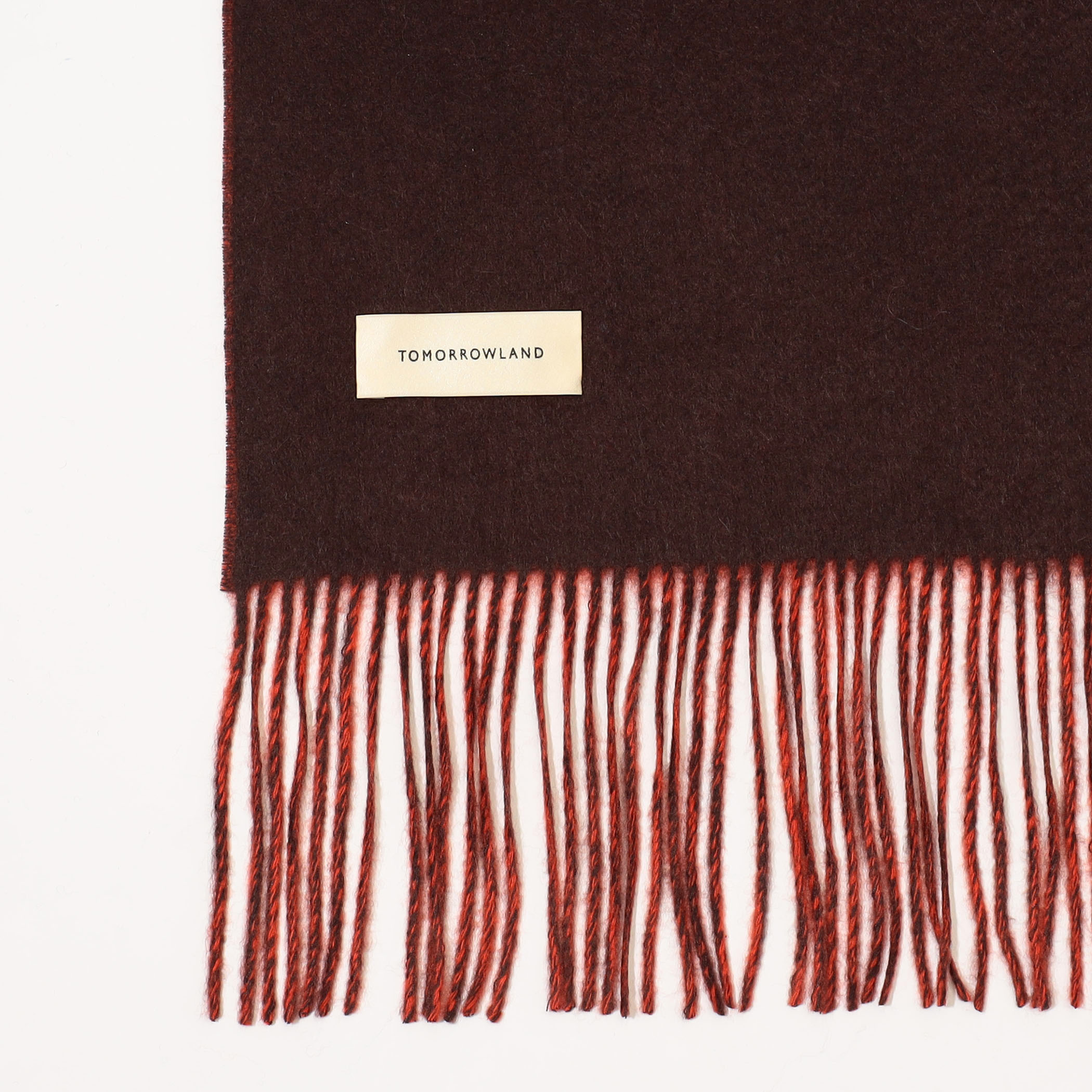TOMORROWLAND カシミヤ ダブルフェイスストール｜トゥモローランド