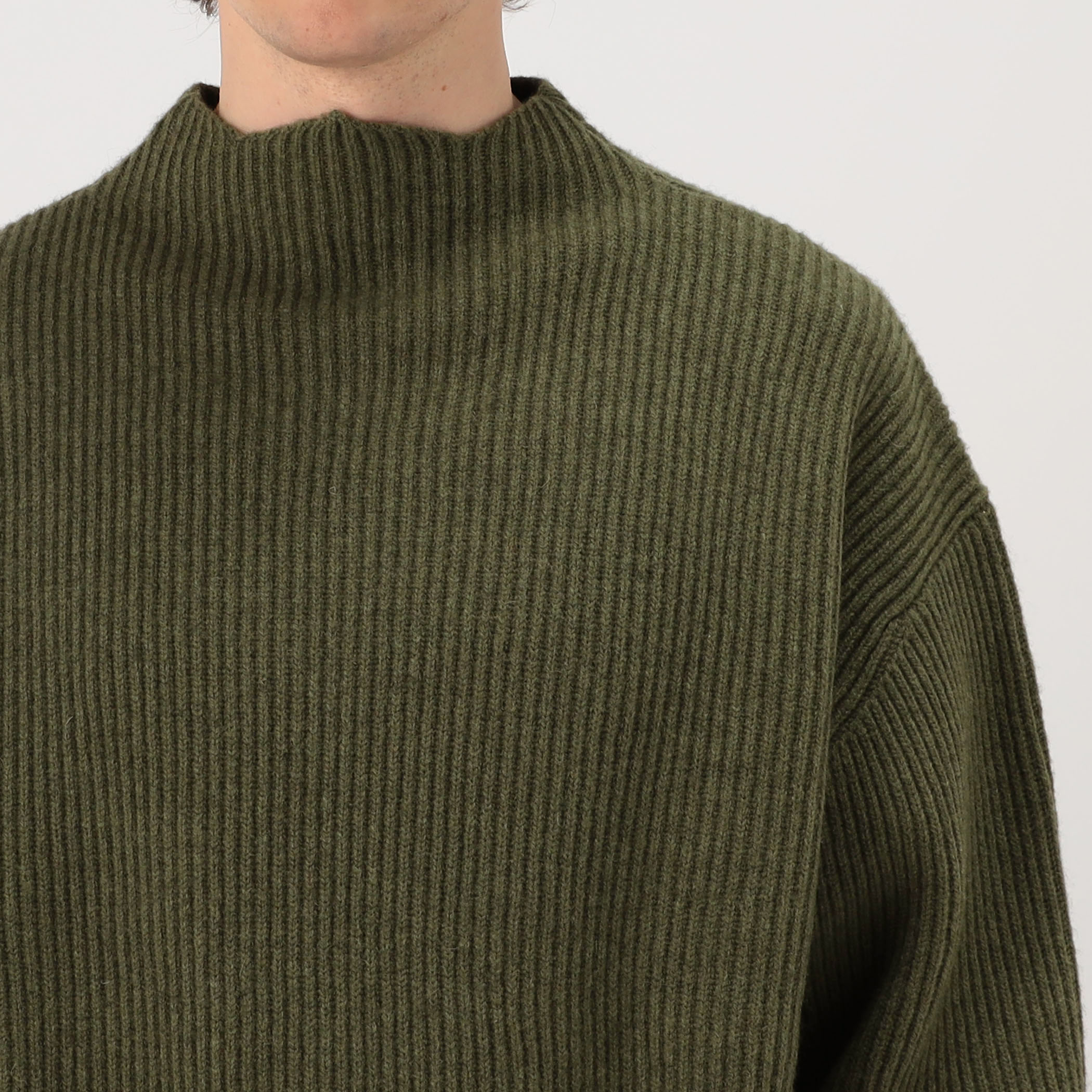 nonnotte Trangle Turtleneck タートルネックプルオーバーニット