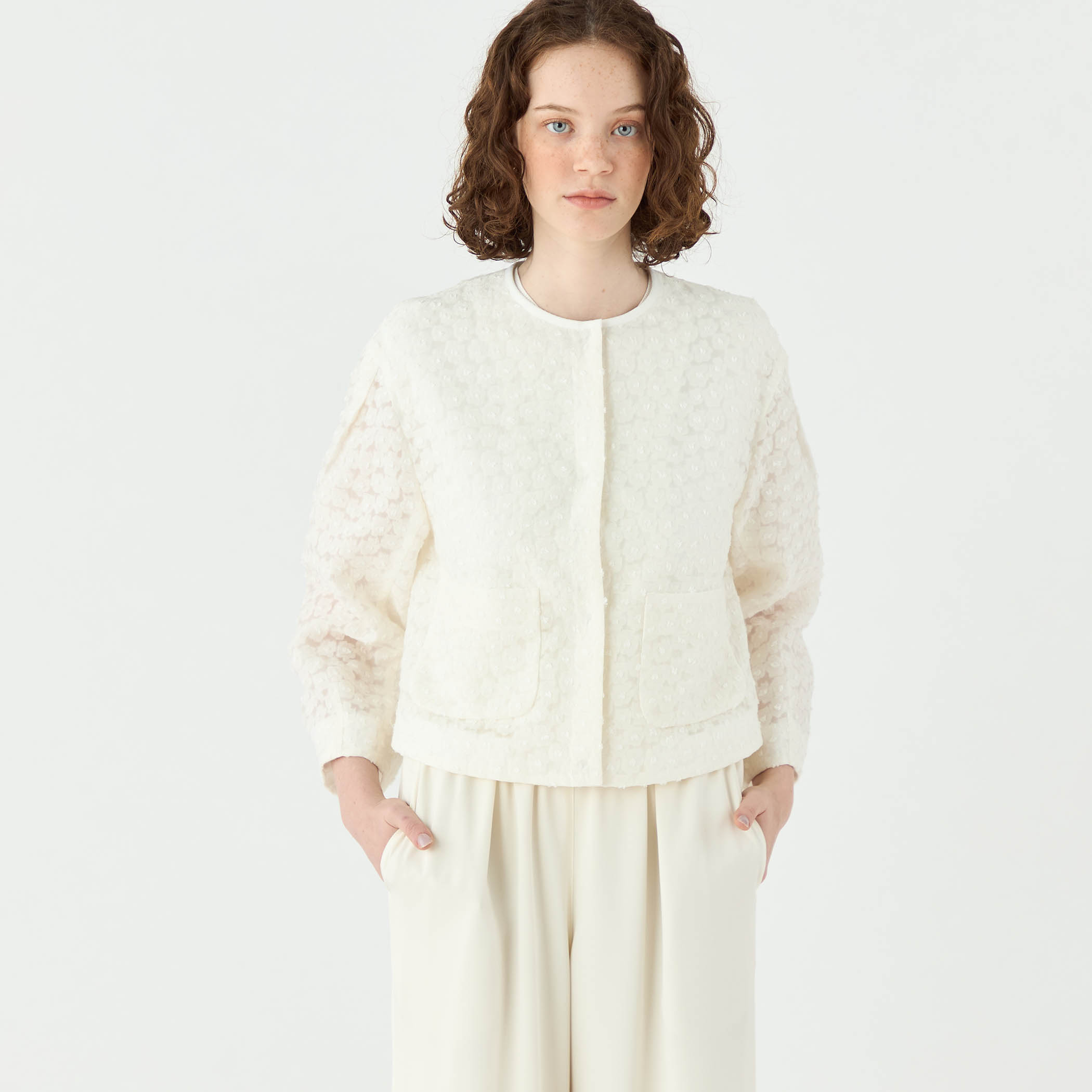 ねね TOMORROWLANDcollection ドットカットジャカード ねね