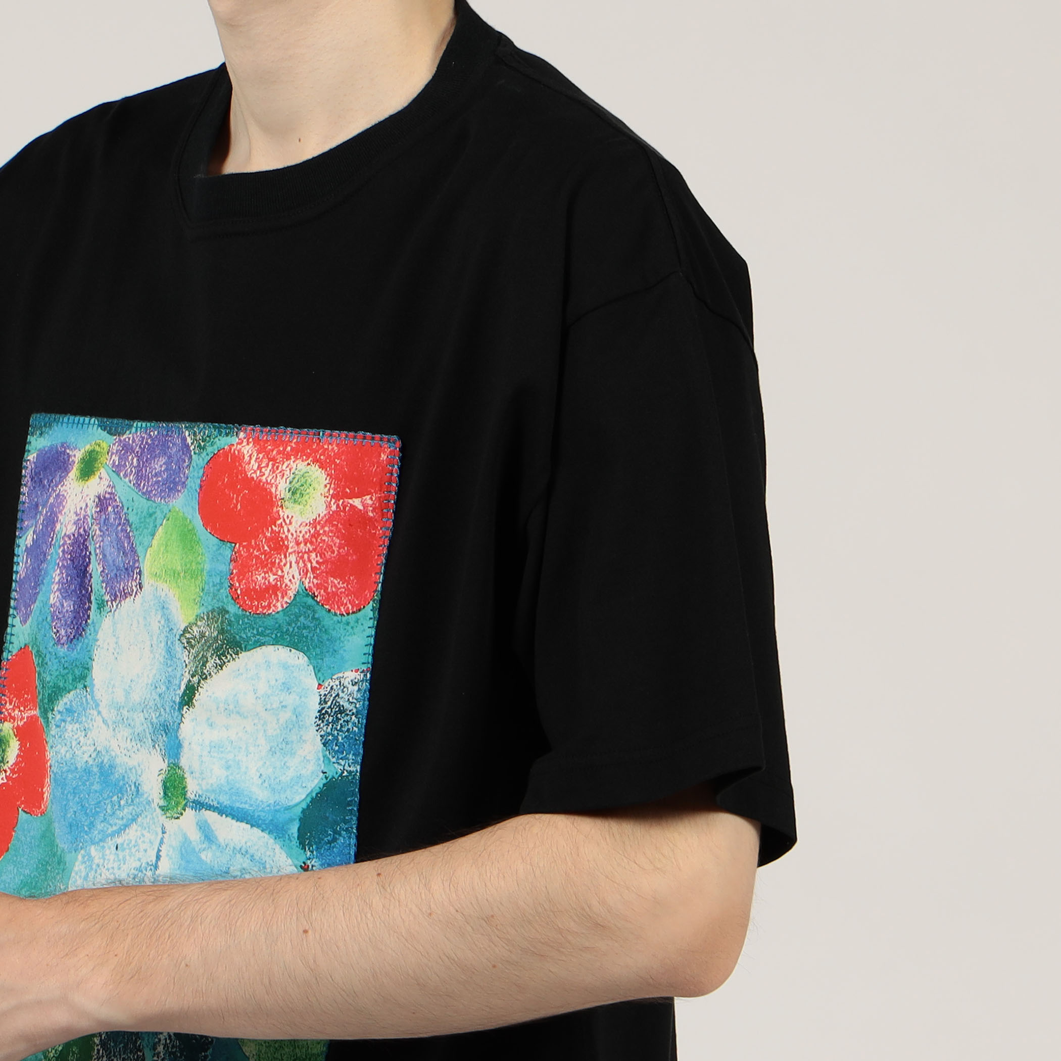 CABaN ドライスビンコットン IBIZA プリントTシャツ