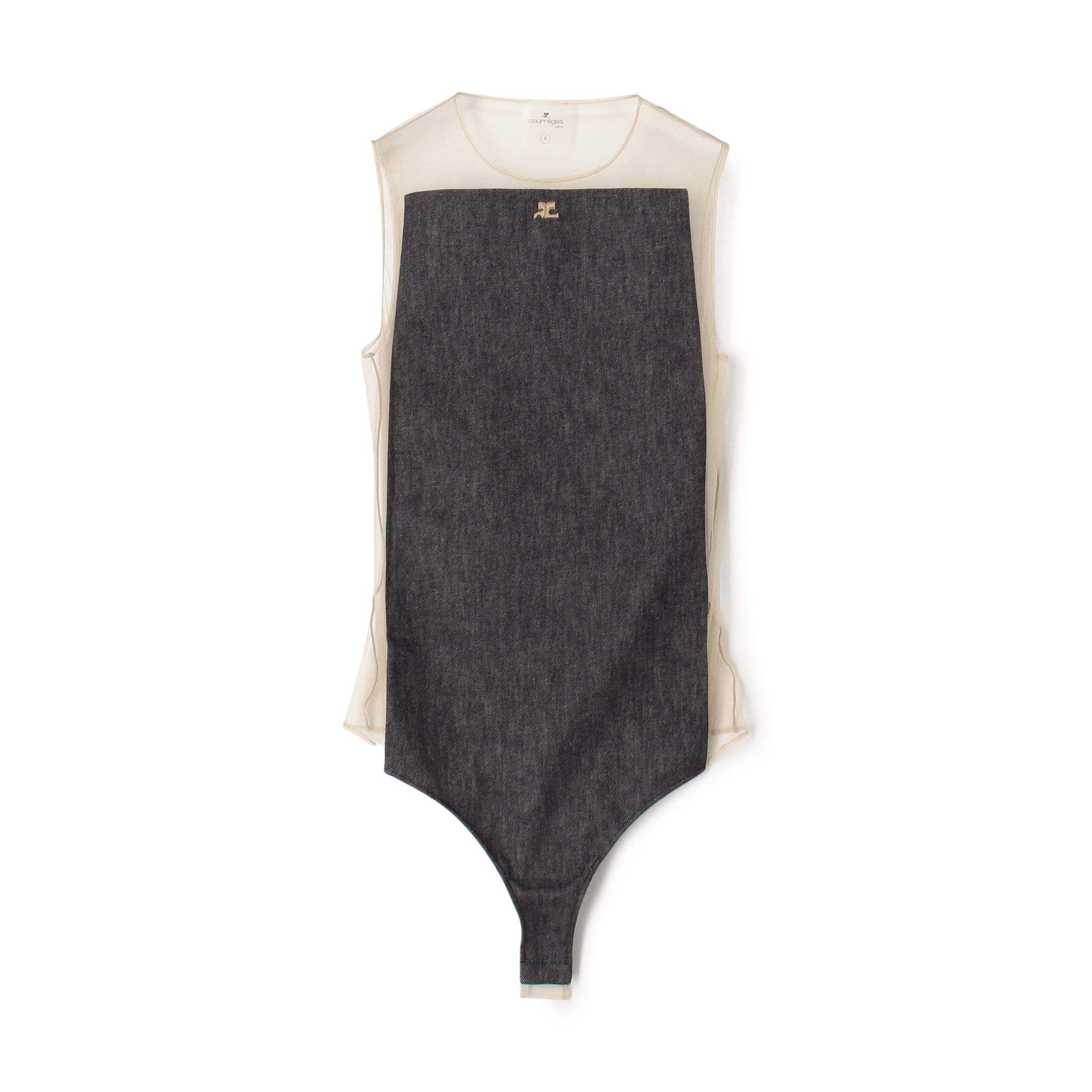 Courreges HOODED BODYSUIT