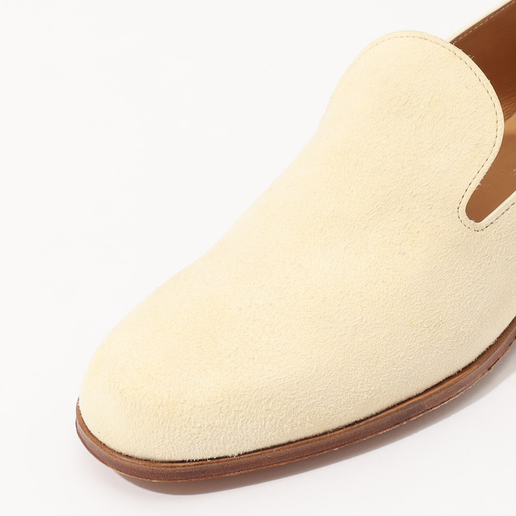 F.LLI GIACOMETTI スエード スリッポンシューズ