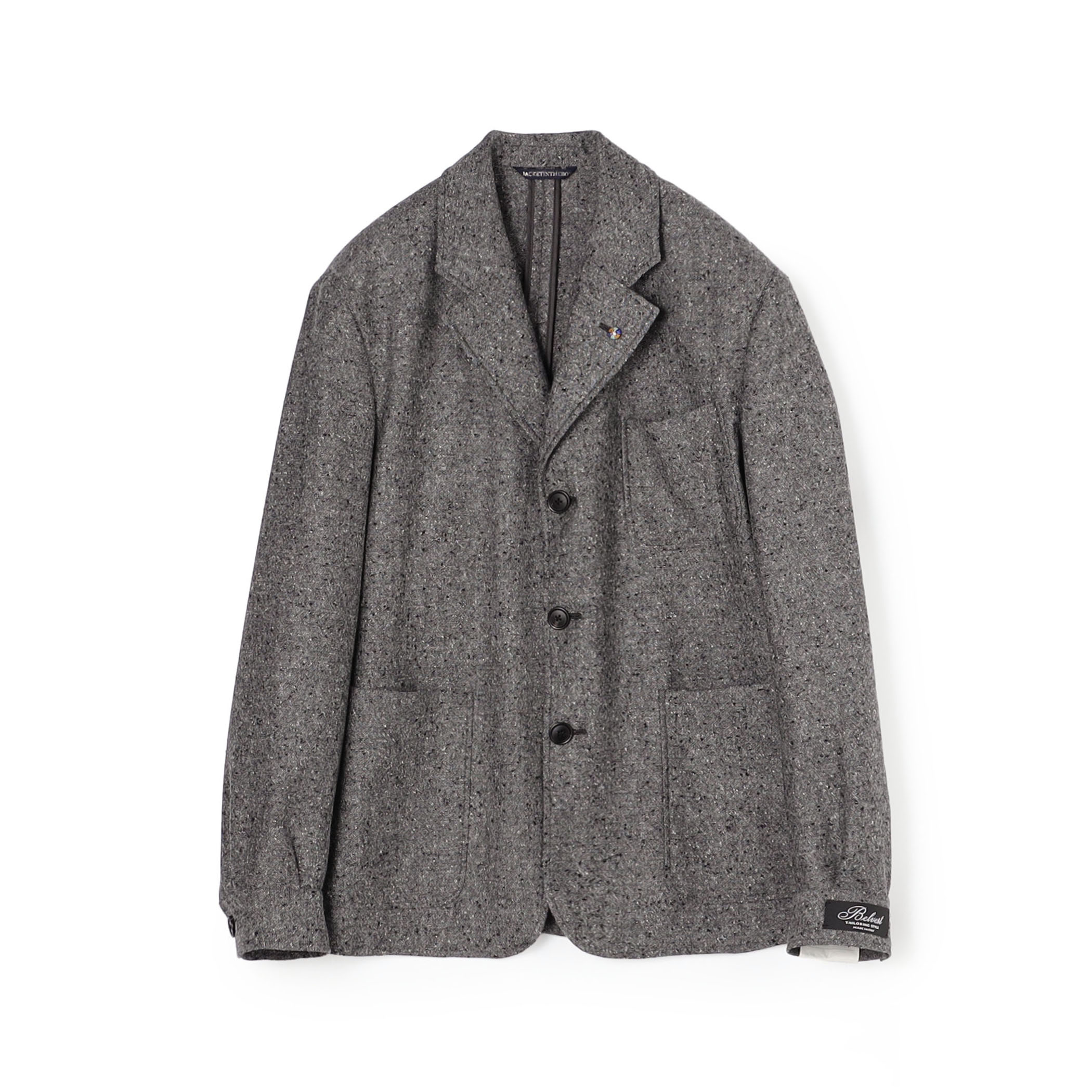 Belvest ウールホームスパン 3Bアトリエジャケット