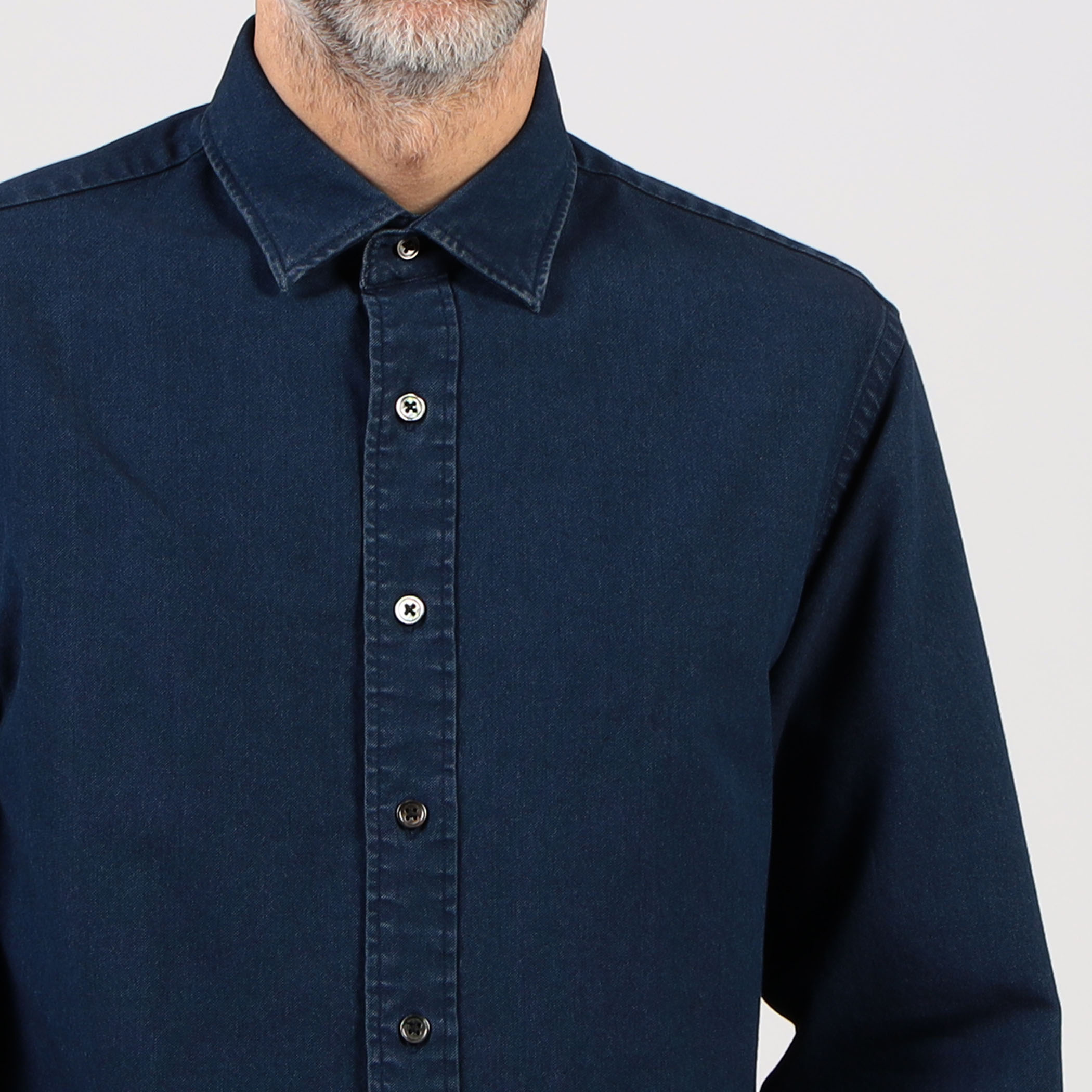 インディゴオックス セミワイドカラーシャツ｜トゥモローランド 公式通販