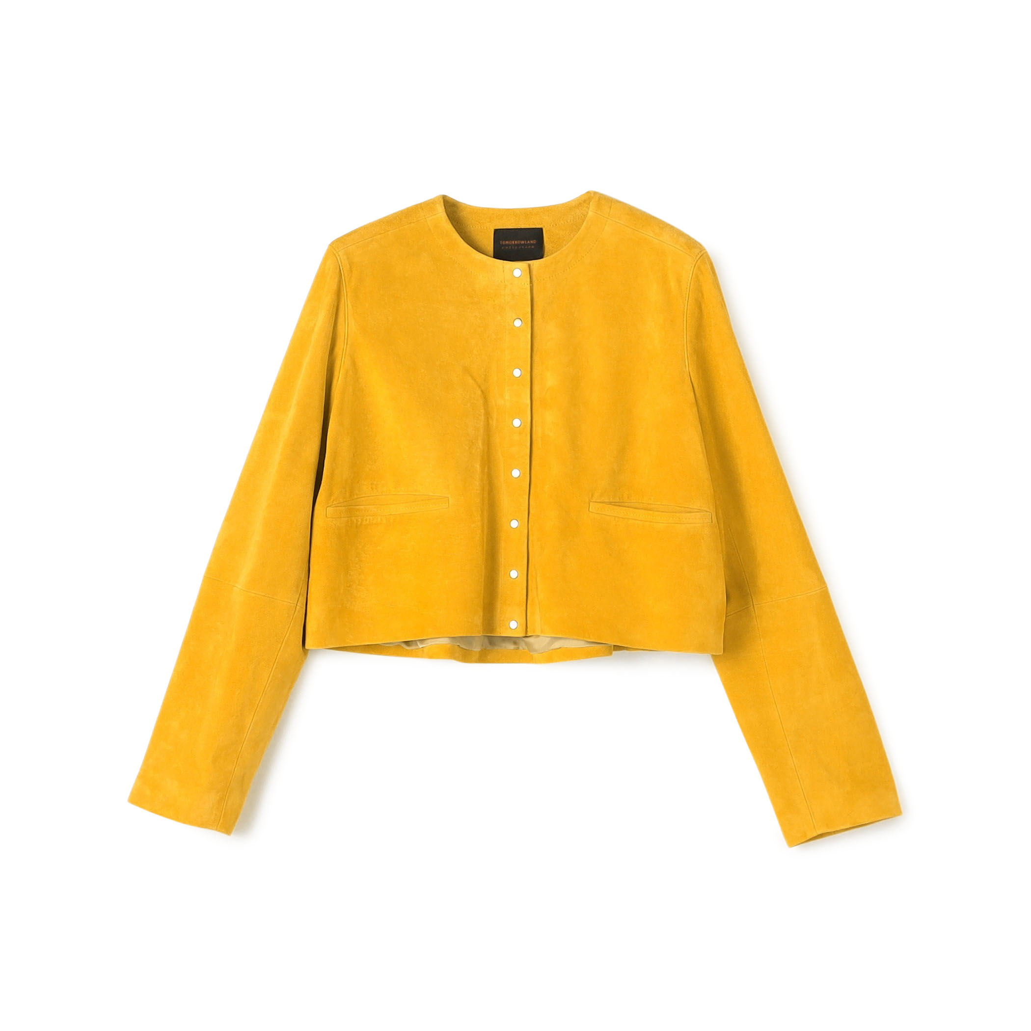 【WEB先行予約】ゴートスエード クルーネックジャケット