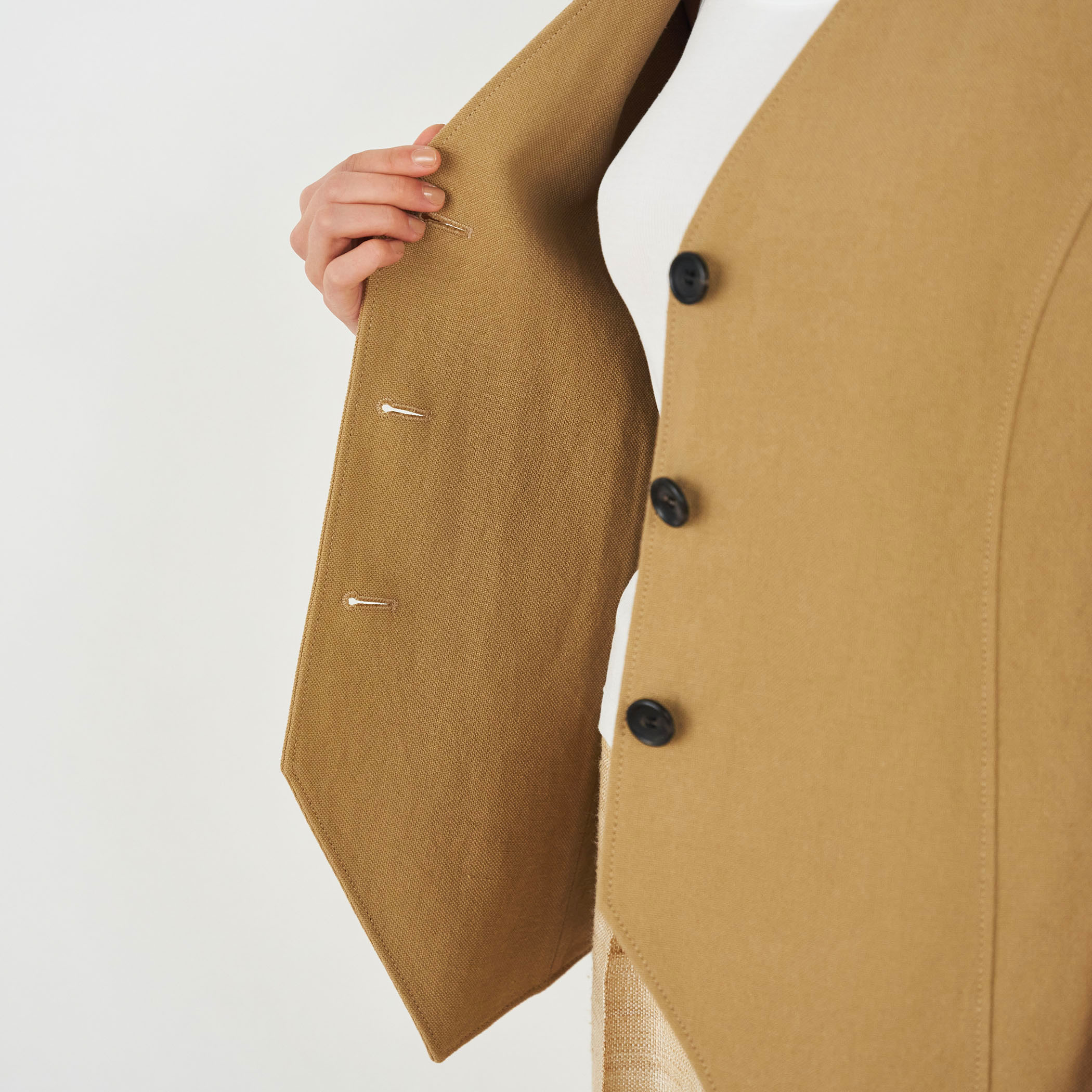 【島 新品】DES PRÉS コットンリネンキャンバス フレンチジレ コットンリネンキャンバス フレンチジレ｜トゥモローランド 公式通販