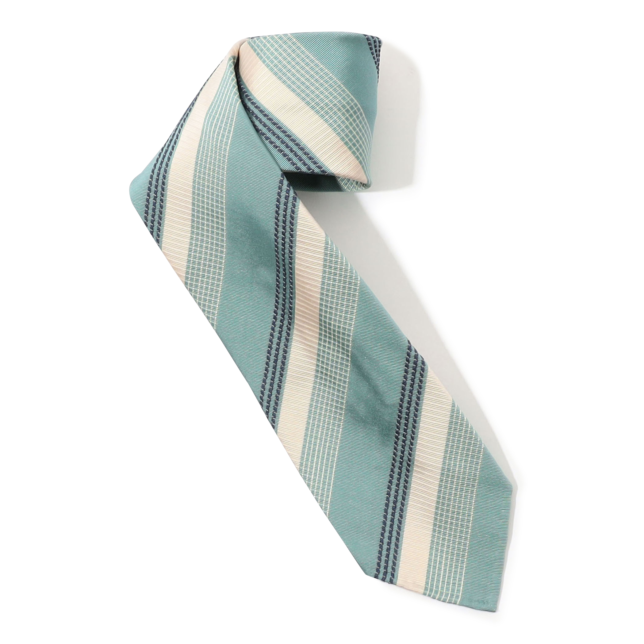 TOMORROWLAND MADE IN ITALY シルクジャガード レジメンタルストライプ