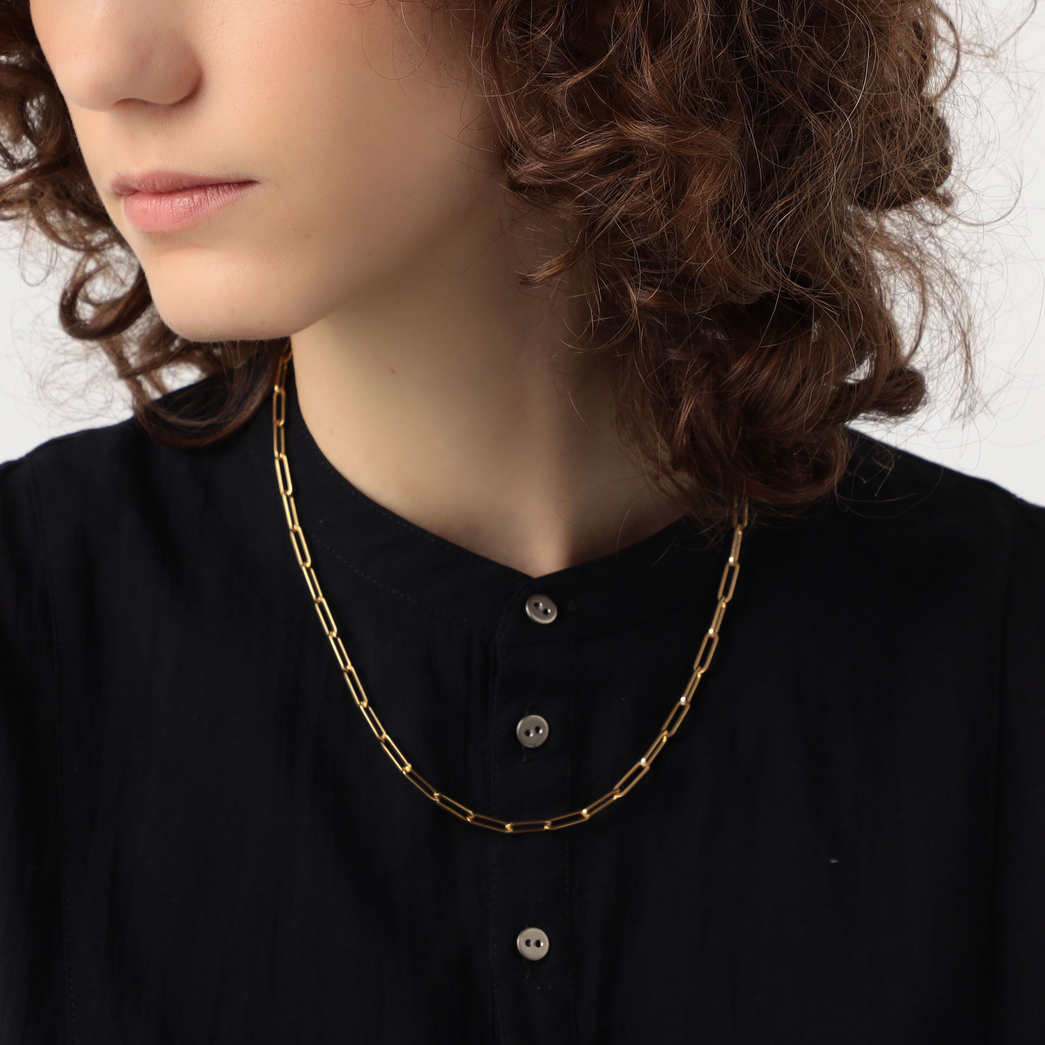 Otiumberg Two Chain Paperclip ネックレス ゴールド 関税込み Otiumberg Two Chain Paperclip ネックレス ゴールド 関税込み