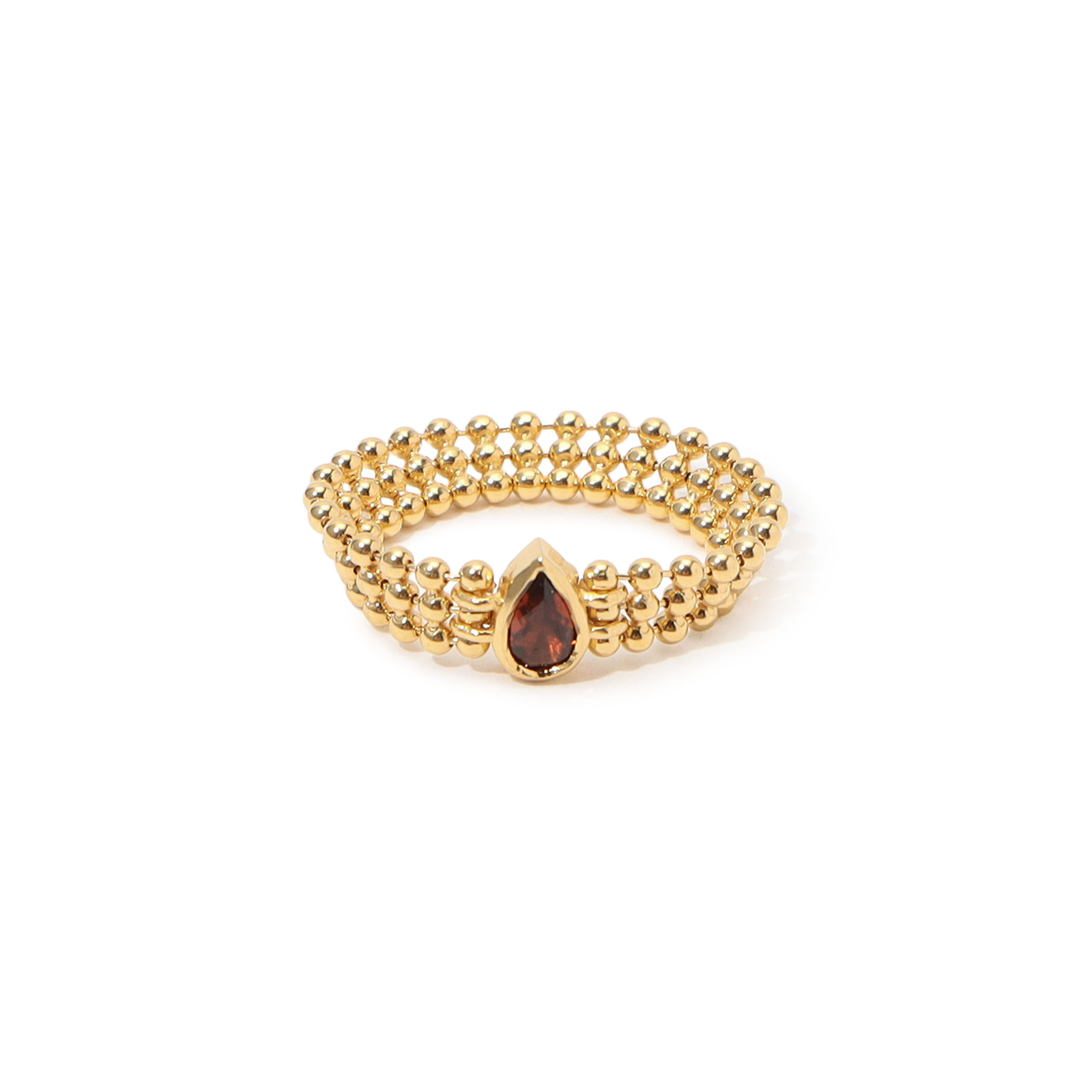 Maggoosh PEAR STONE RING