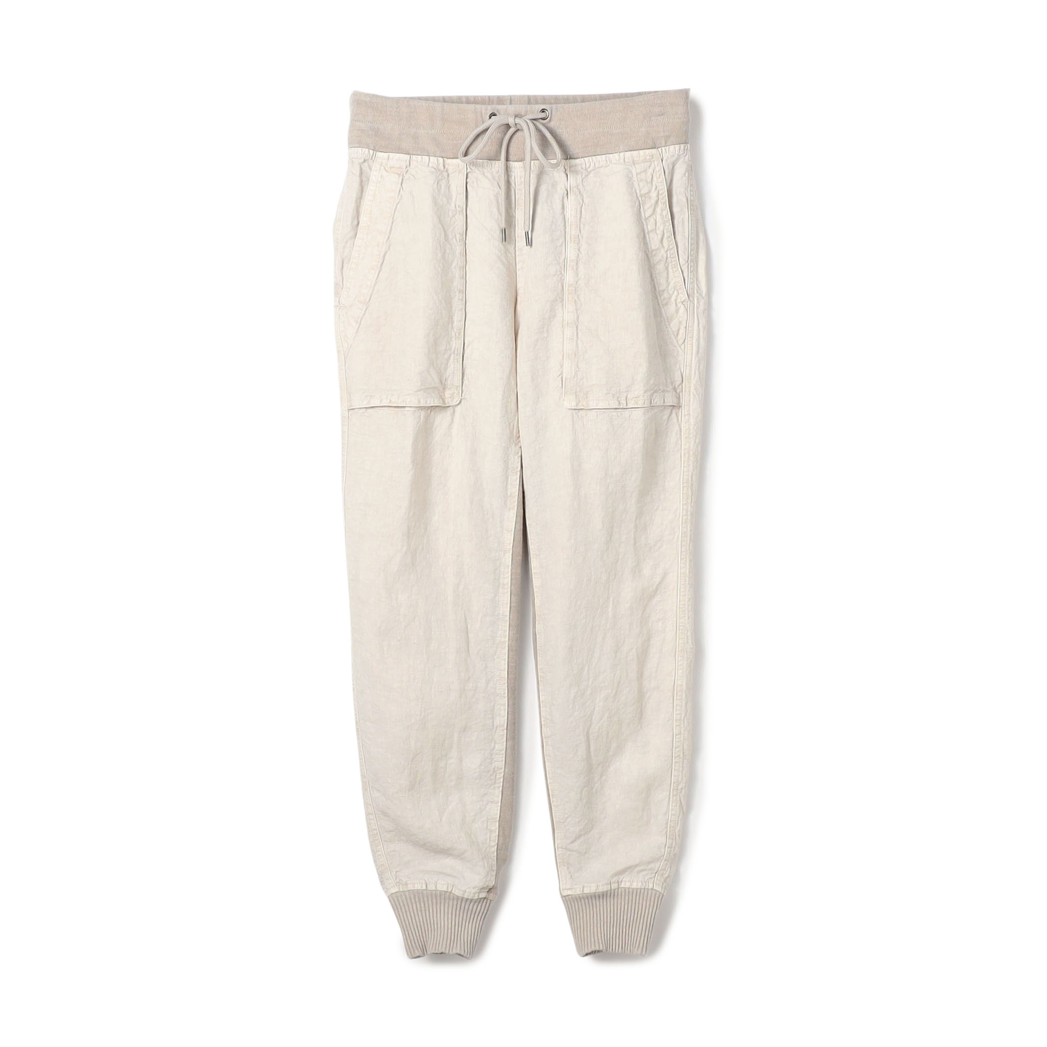 リネン 裾リブパンツ WTXL1677