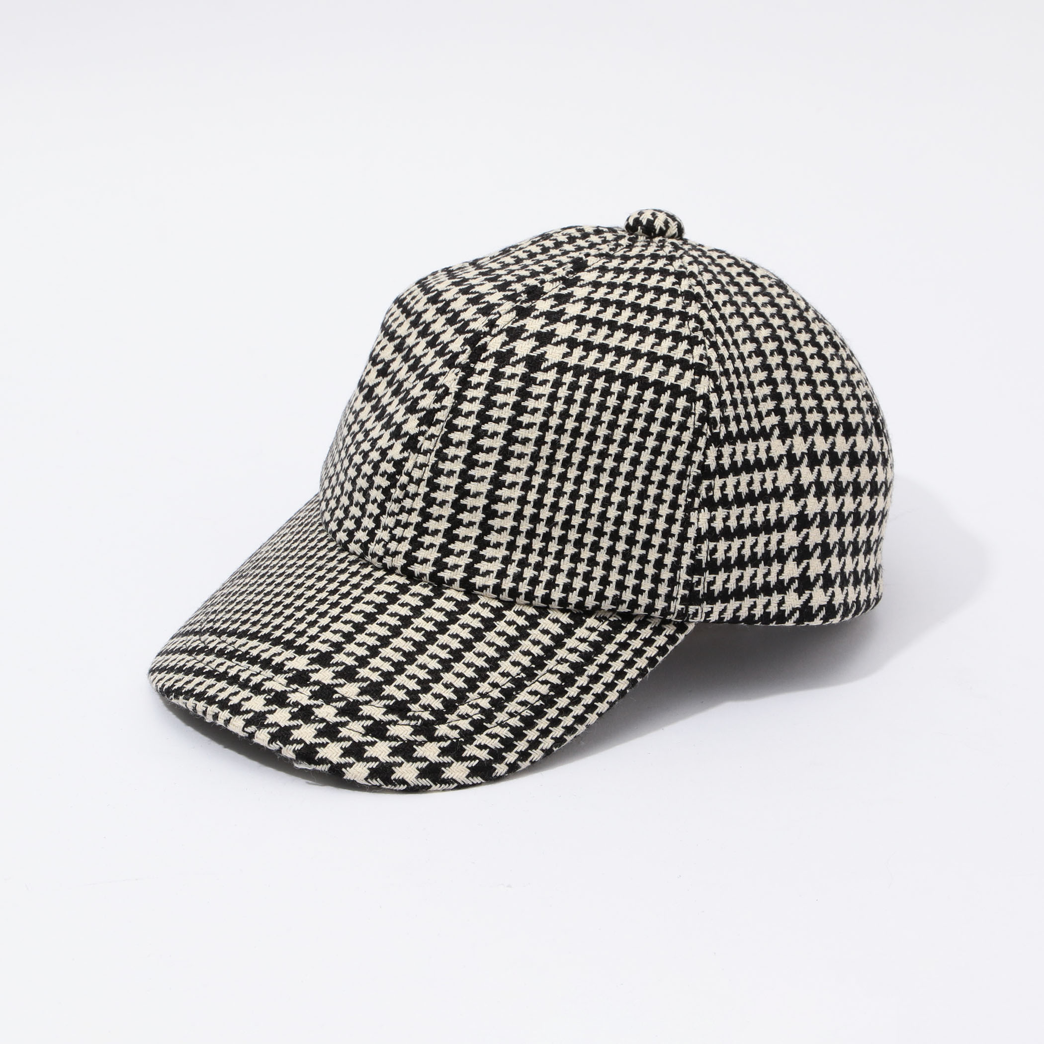 □CABaN ウールアクリル ビッグチェックキャップ｜トゥモローランド