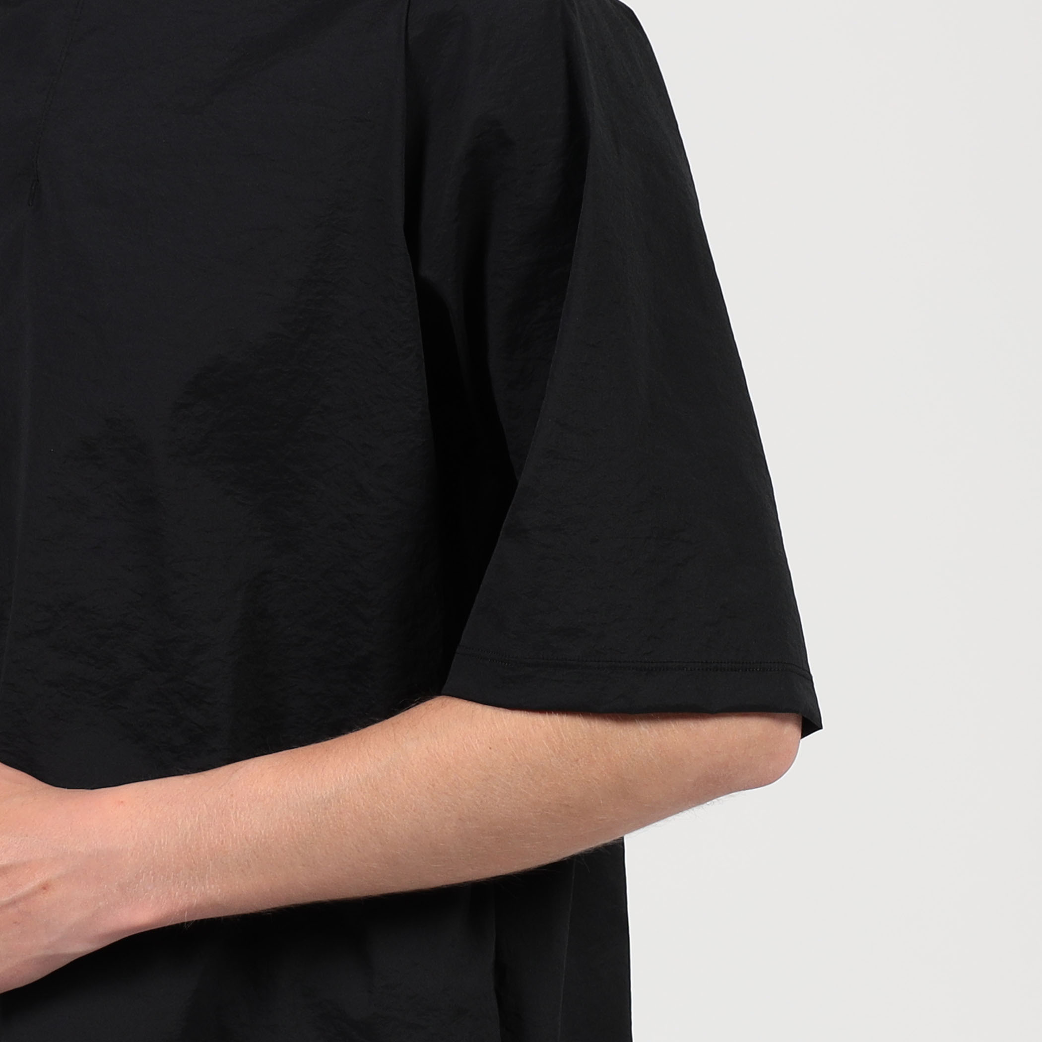 TEATORA CAPSULESNAP ポロシャツ 黒size2 comoli TEATORA CAPSULESNAP ポロシャツ 黒size2 comoli