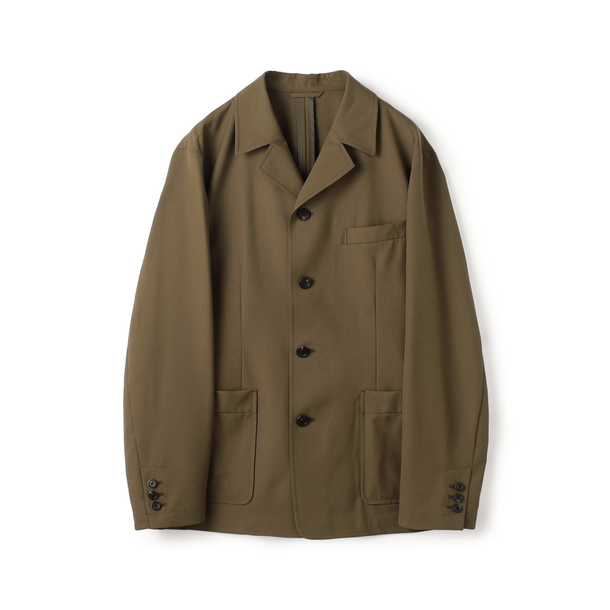 ウールタイプライター 4Bテーラードジャケット