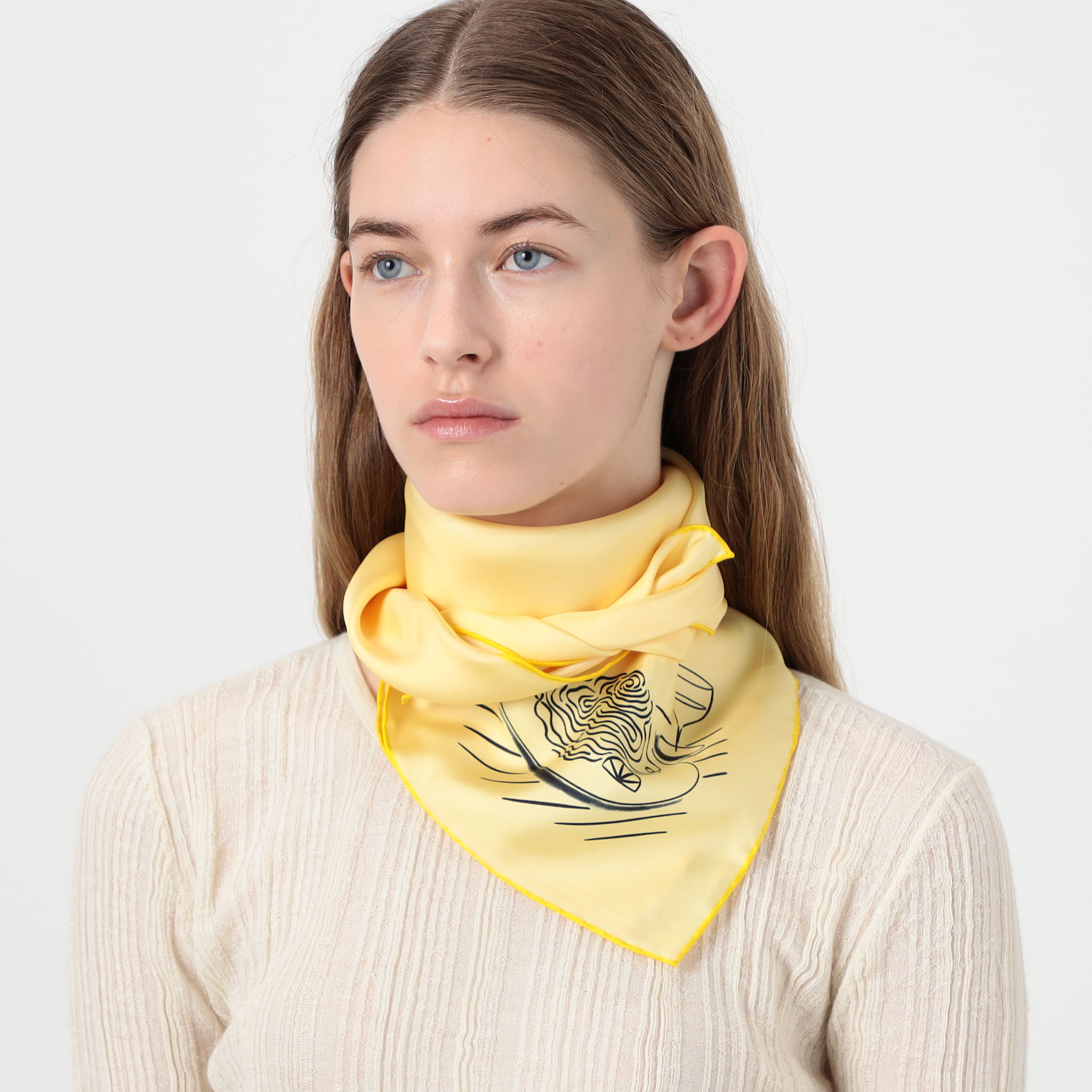 sense the pebble Ranch シルクスカーフ｜トゥモローランド 公式通販