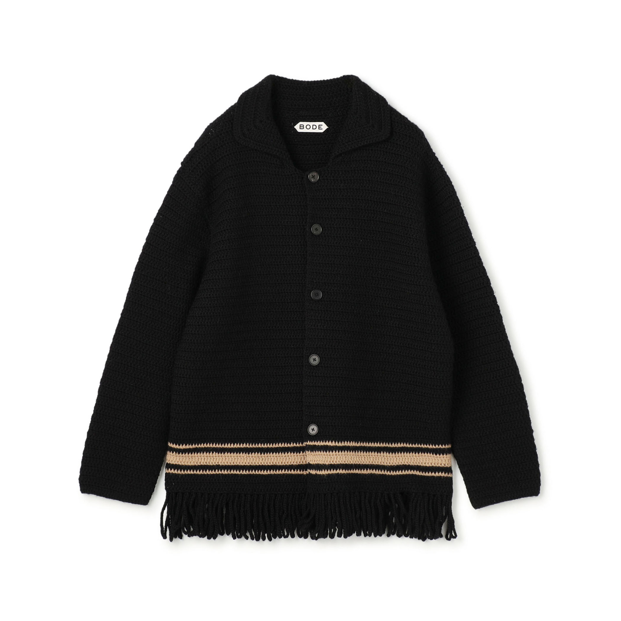 BODE BRAIDED FRINGE SHIRT