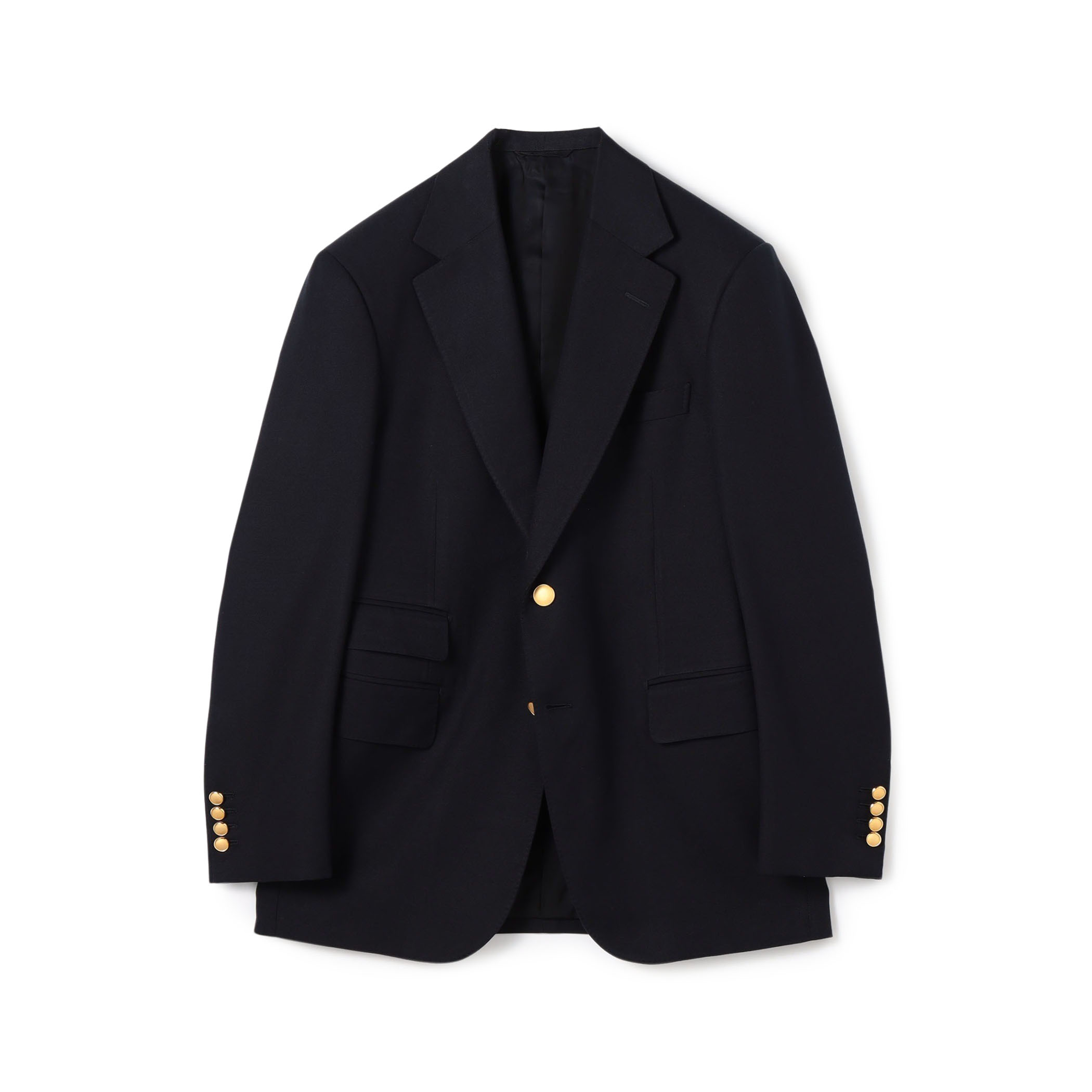 シルクウールモヘヤ シングルブレステッド2Bジャケット NOVARA
