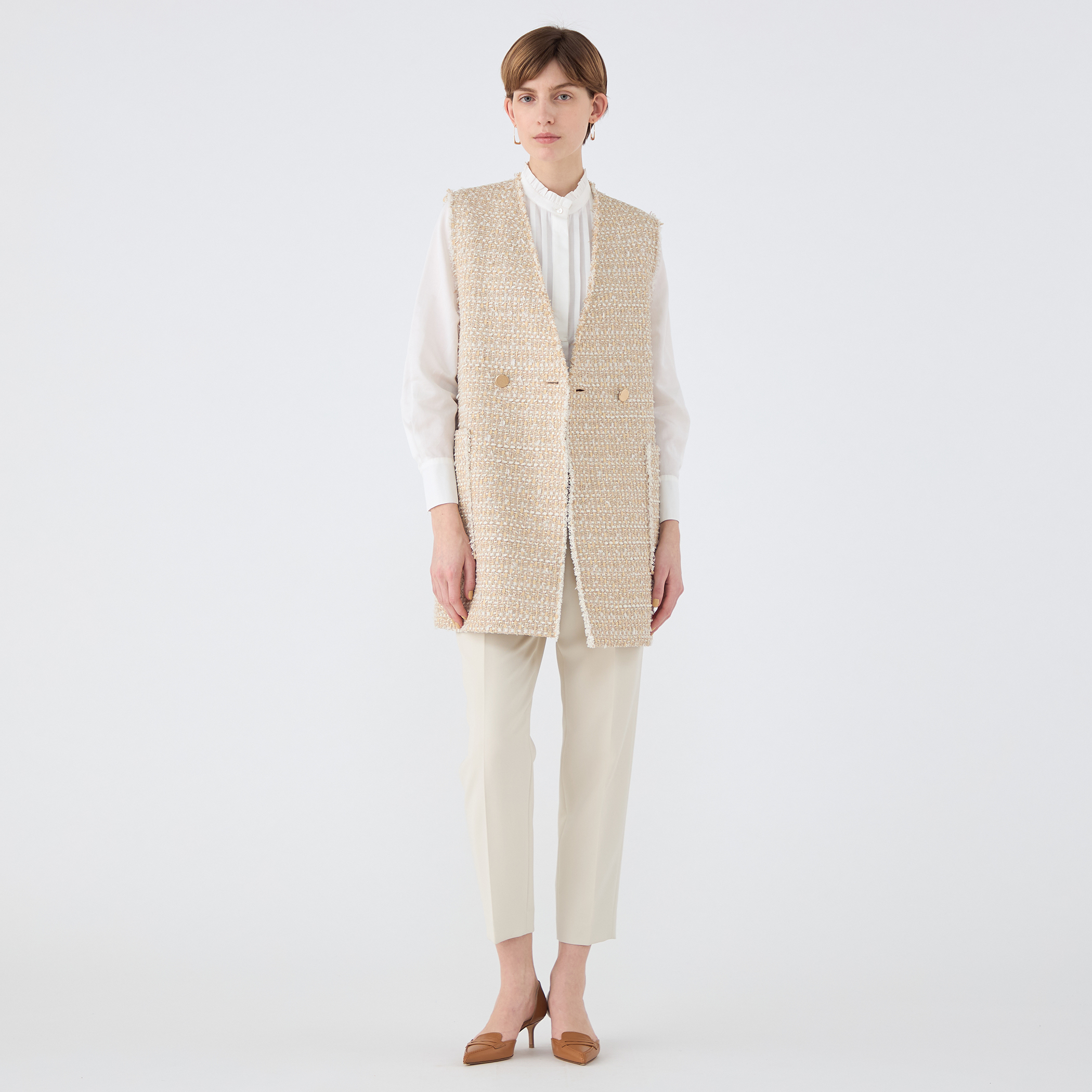 Coconut セミロングジレ｜トゥモローランド 公式通販