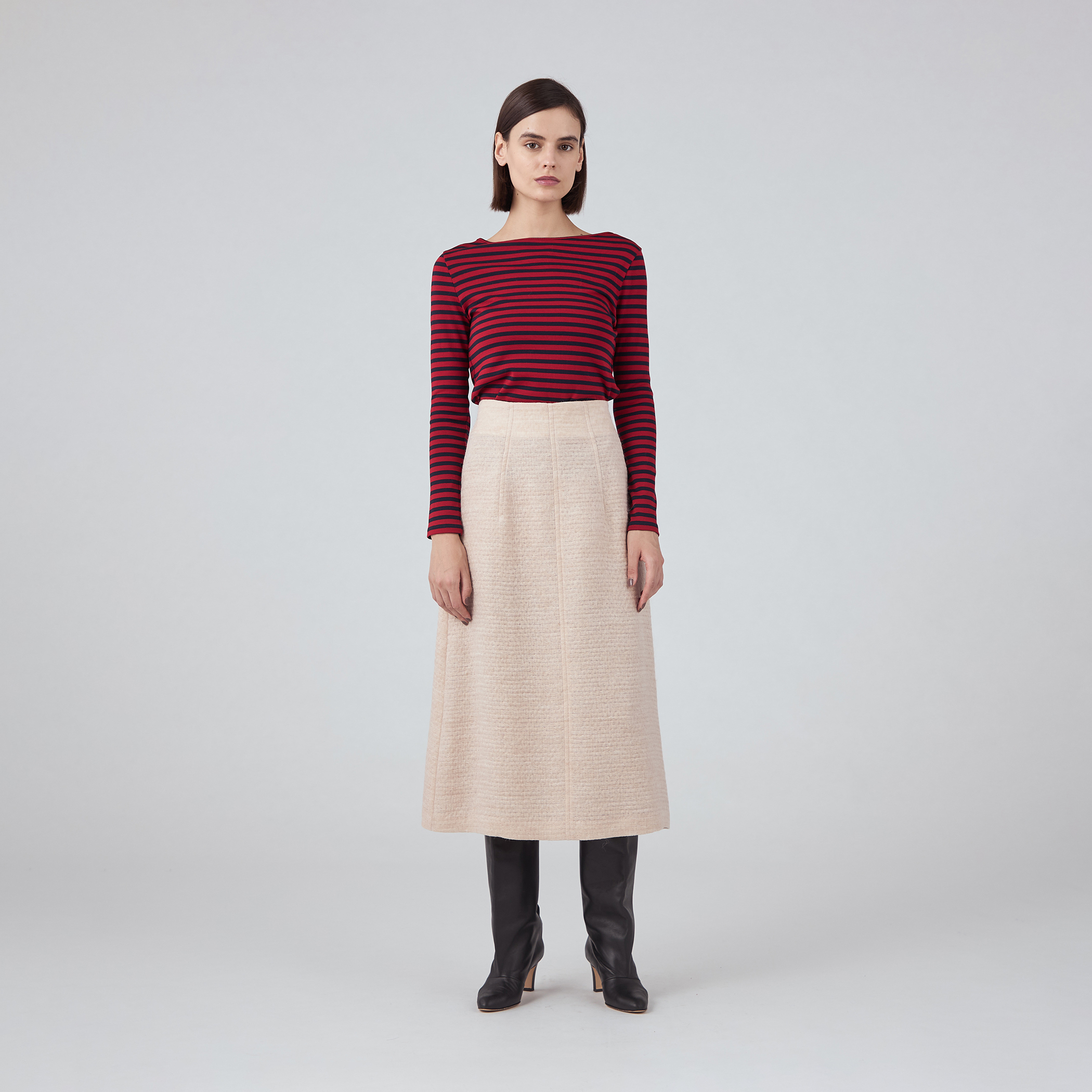 スカート Kurobuta MID'OR]グロッシードラマティックスカート | KOBUNSHA SELECT