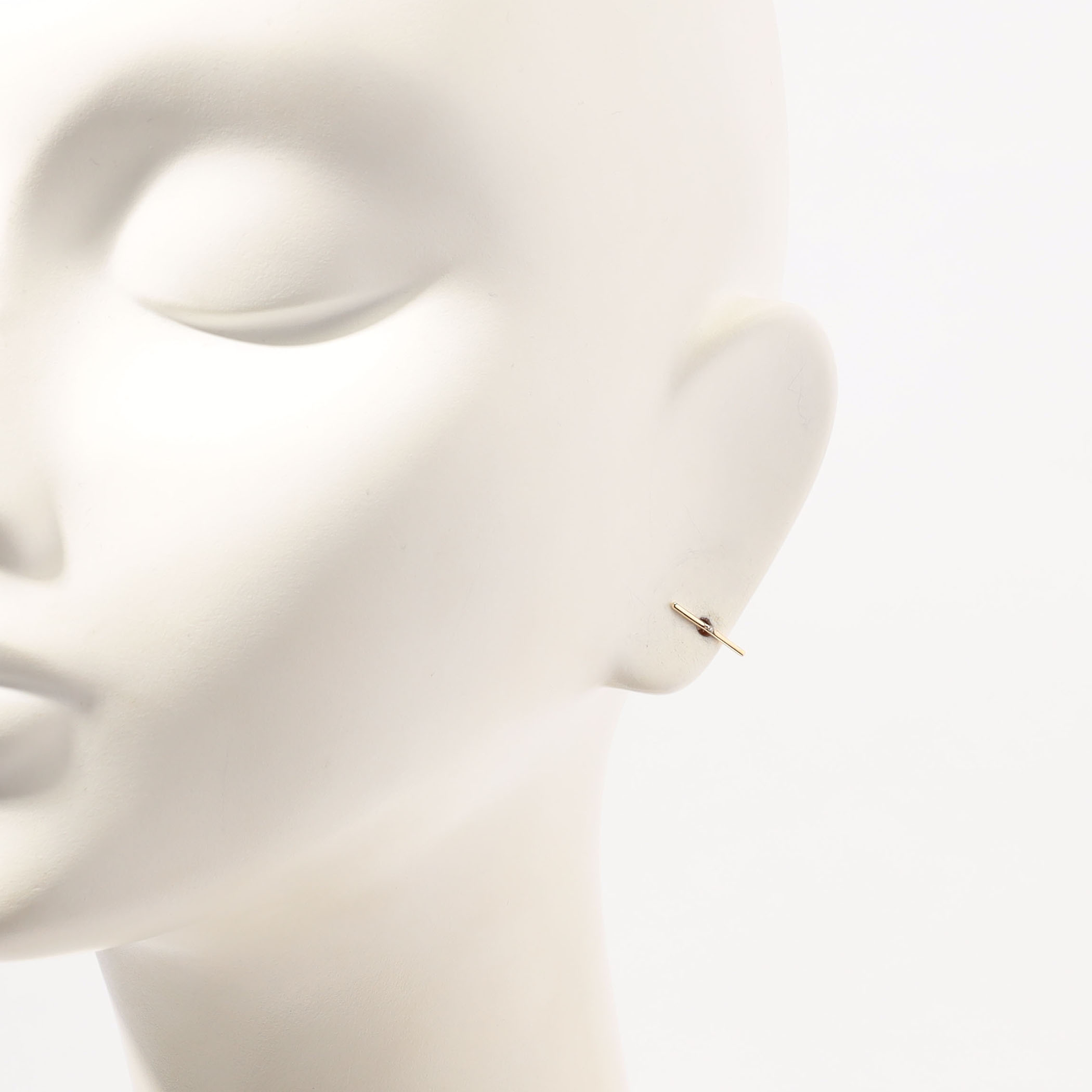 限定価格！hirotaka ヒロタカ ピアス 片耳 ゴールドトゥモローランド別注 Hirotaka Diamond Bar ピアス｜トゥモローランド 公式通販