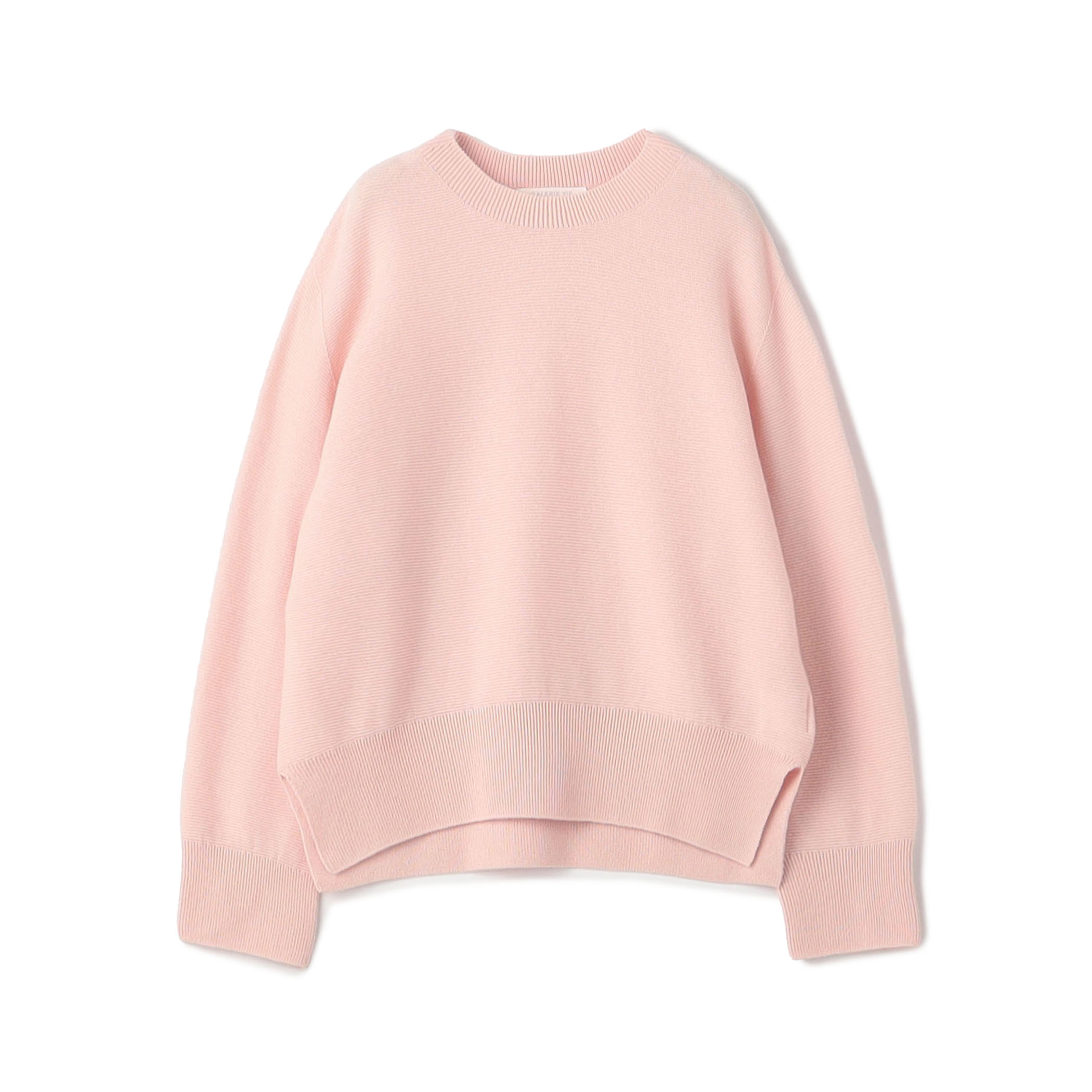 カシミヤコットン クルーネックプルオーバー