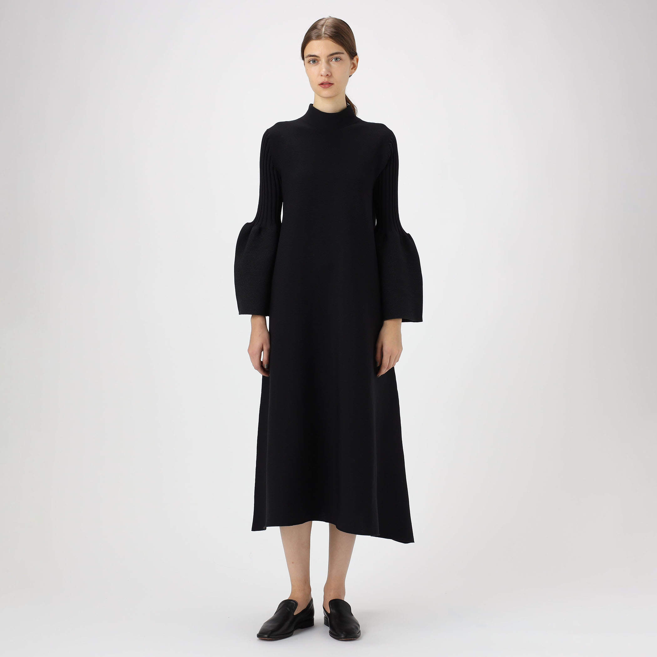 CFCL POTTERY GLITTER BELL SLEEVE FLARE DRESS｜トゥモローランド