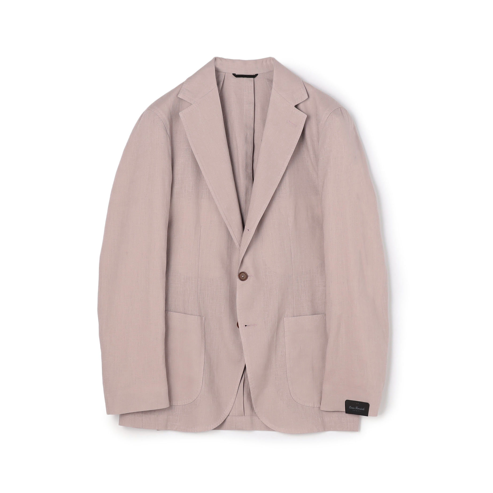 ERRICO FORMICOLA リネン シングルブレステッド3Bジャケット