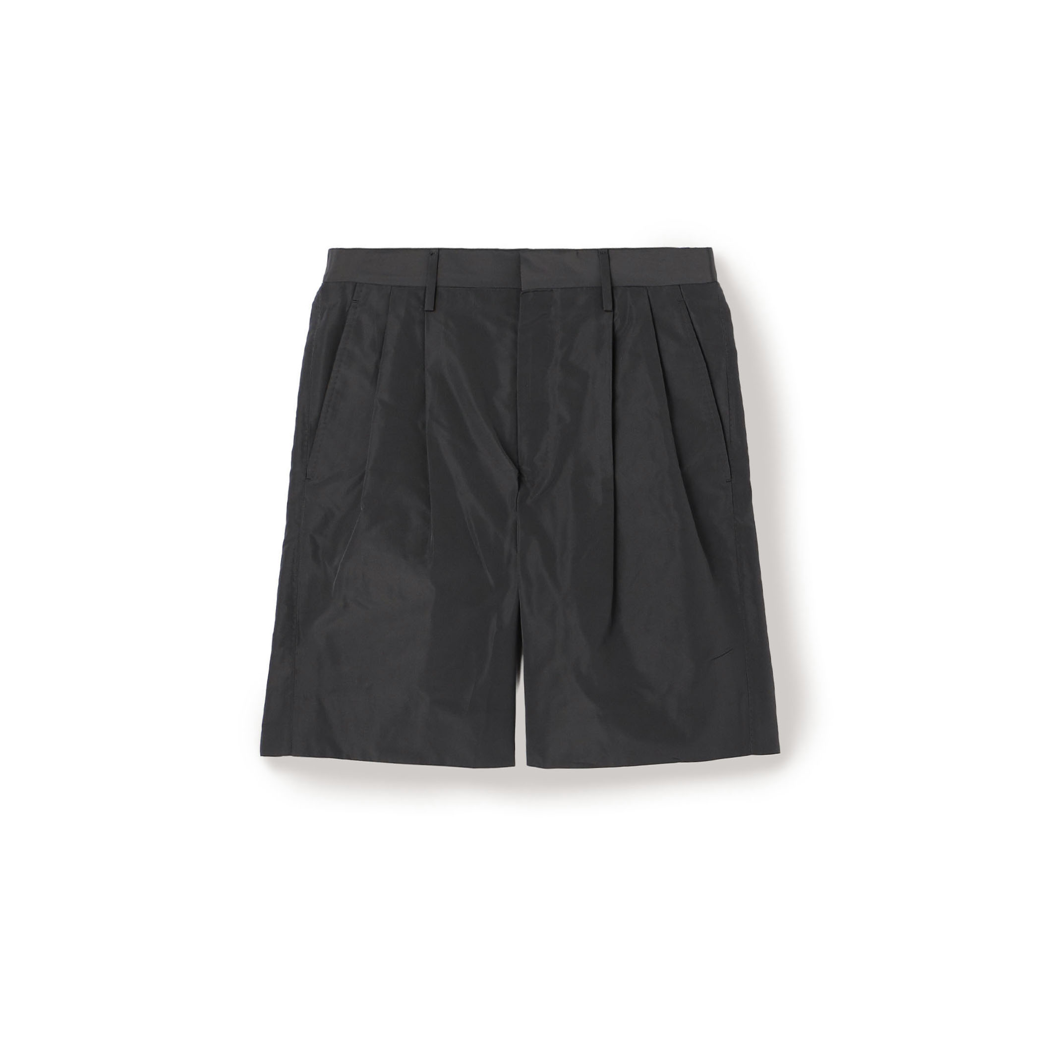 CARUSO シルク 2プリーツショーツ