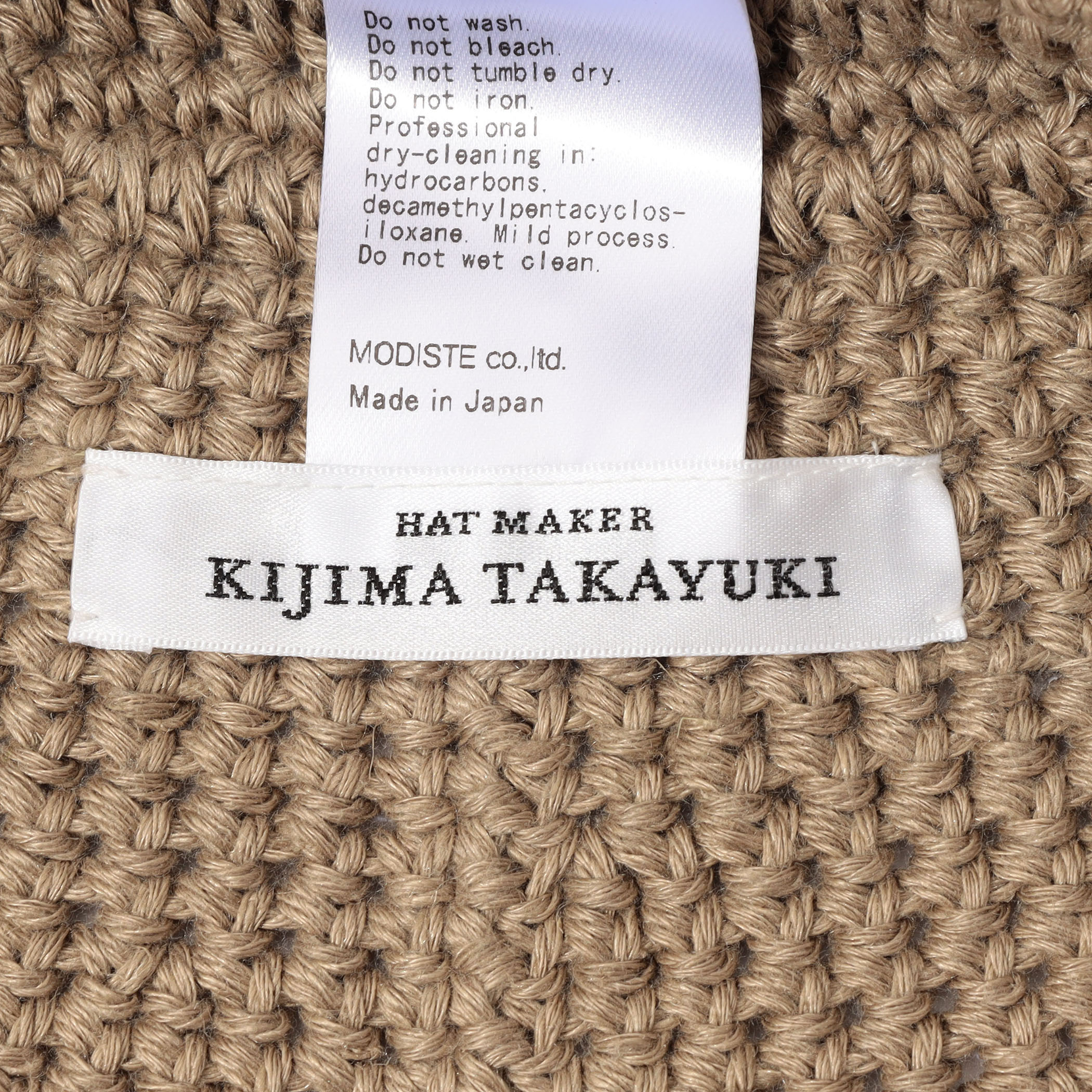 KIJIMA TAKAYUKI LINEN HAND SAILOR HAT｜トゥモローランド 公式通販