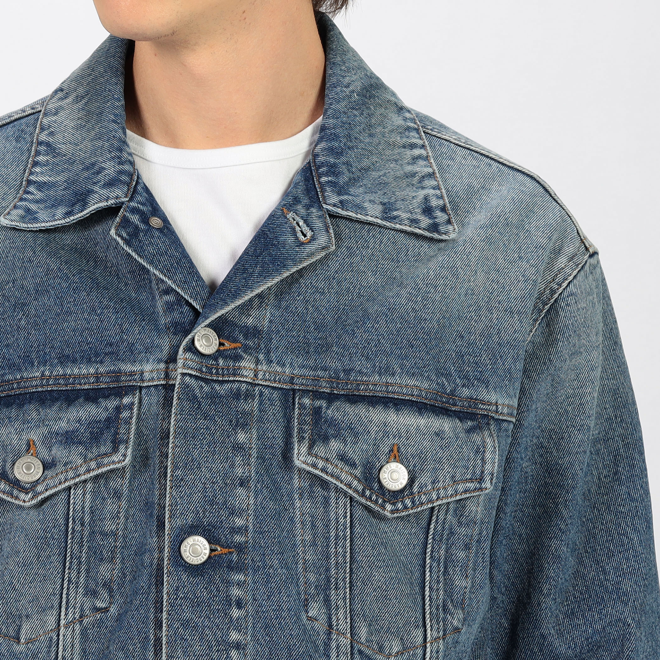 MM6 デニムSPORTSJACKET MM6 Maison Margiela SPORTSJACKET - Denim jacket - black