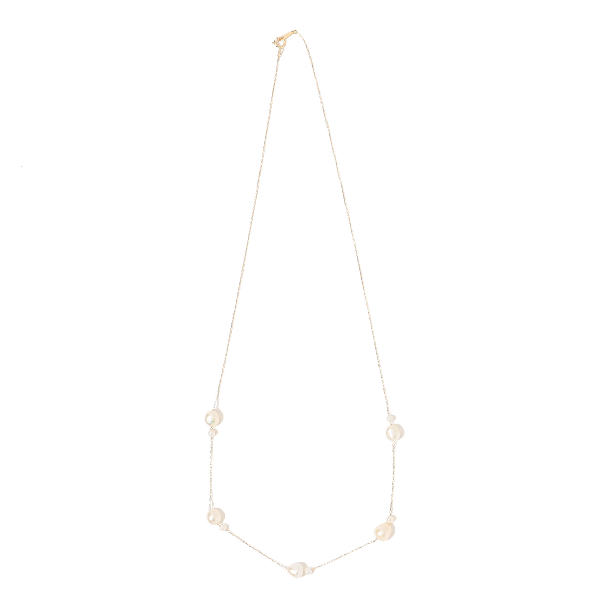 les bon bon フロテ パール ロング ネックレス