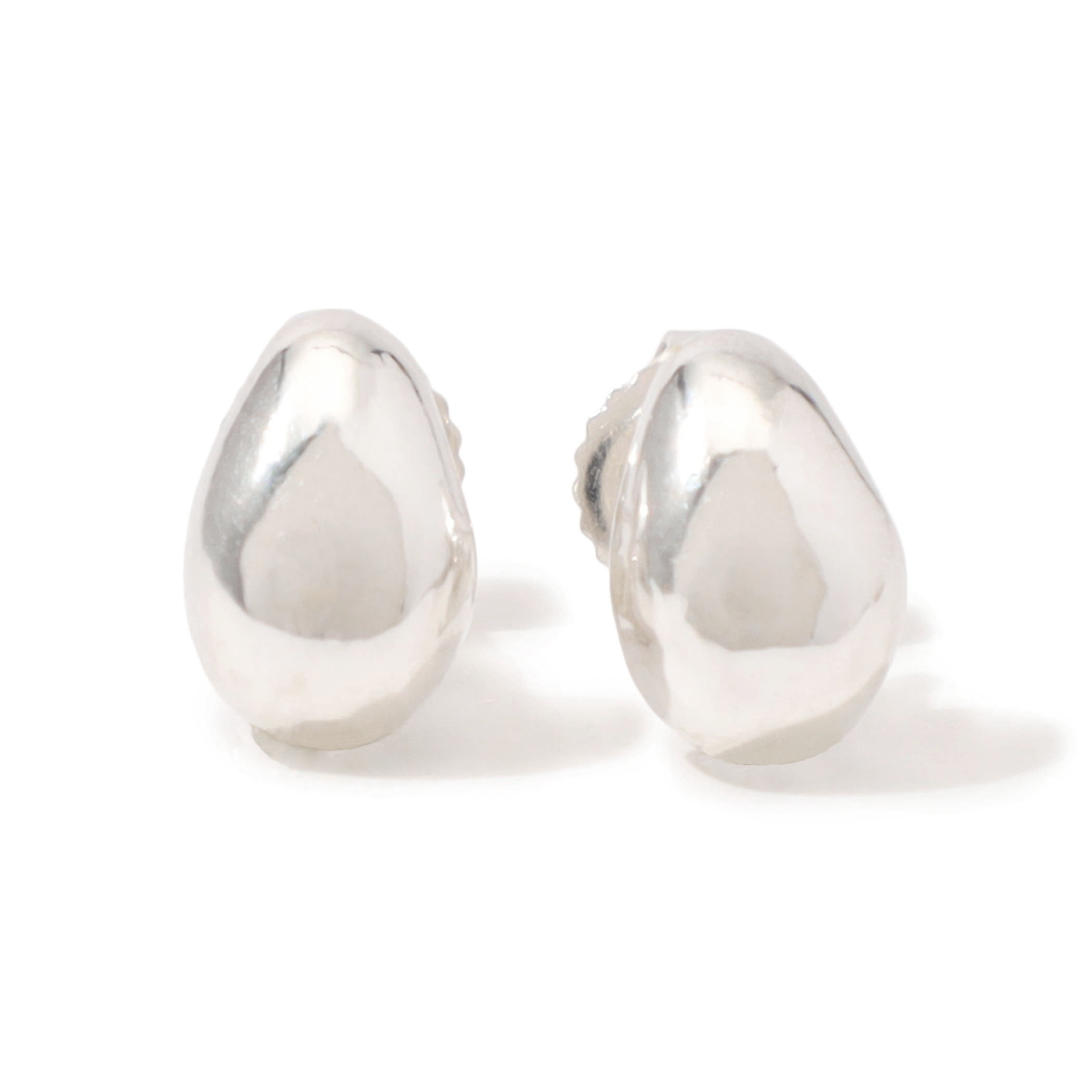 mounir Smooth Nugget Stud ピアス