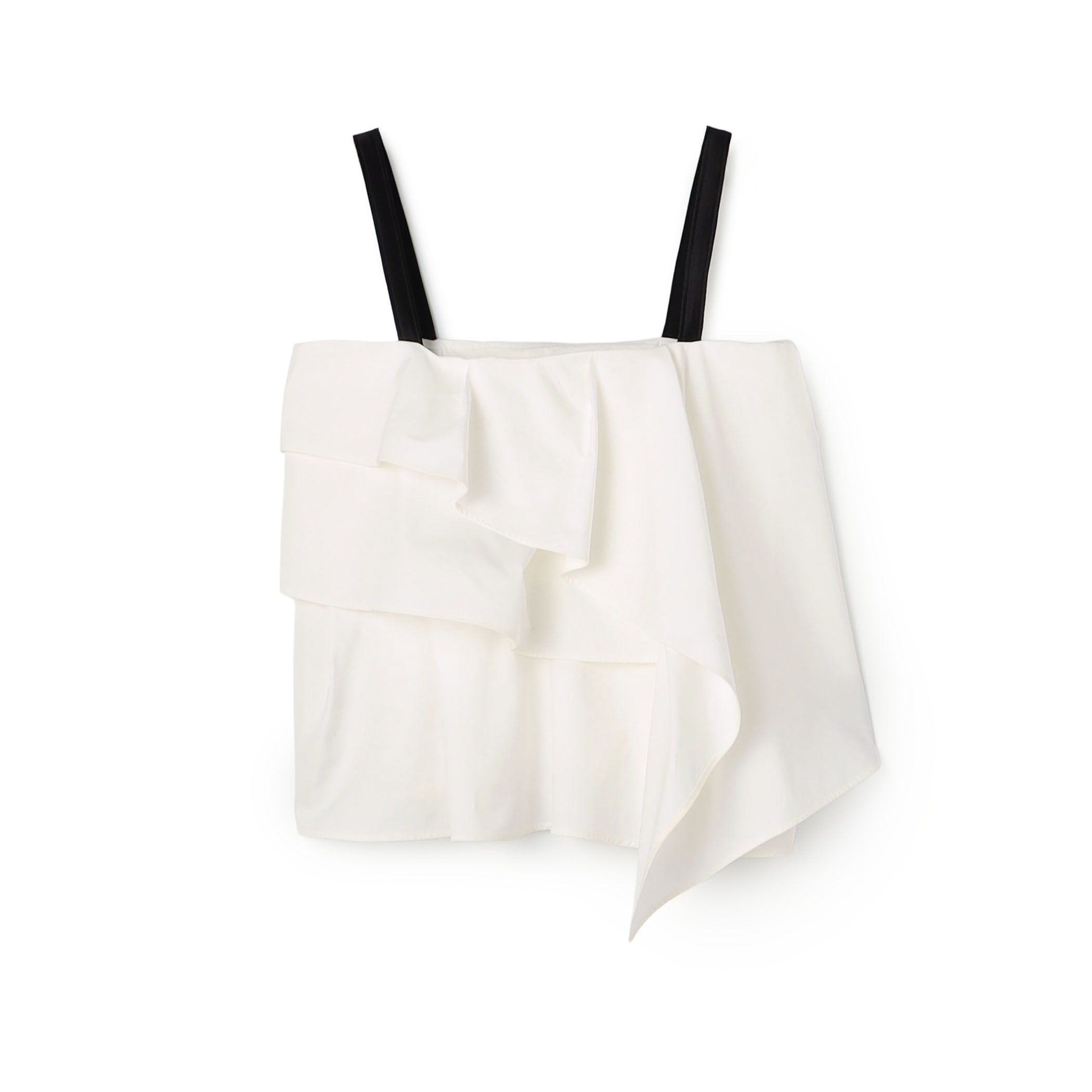 コットンタイプライター ティアードトップ