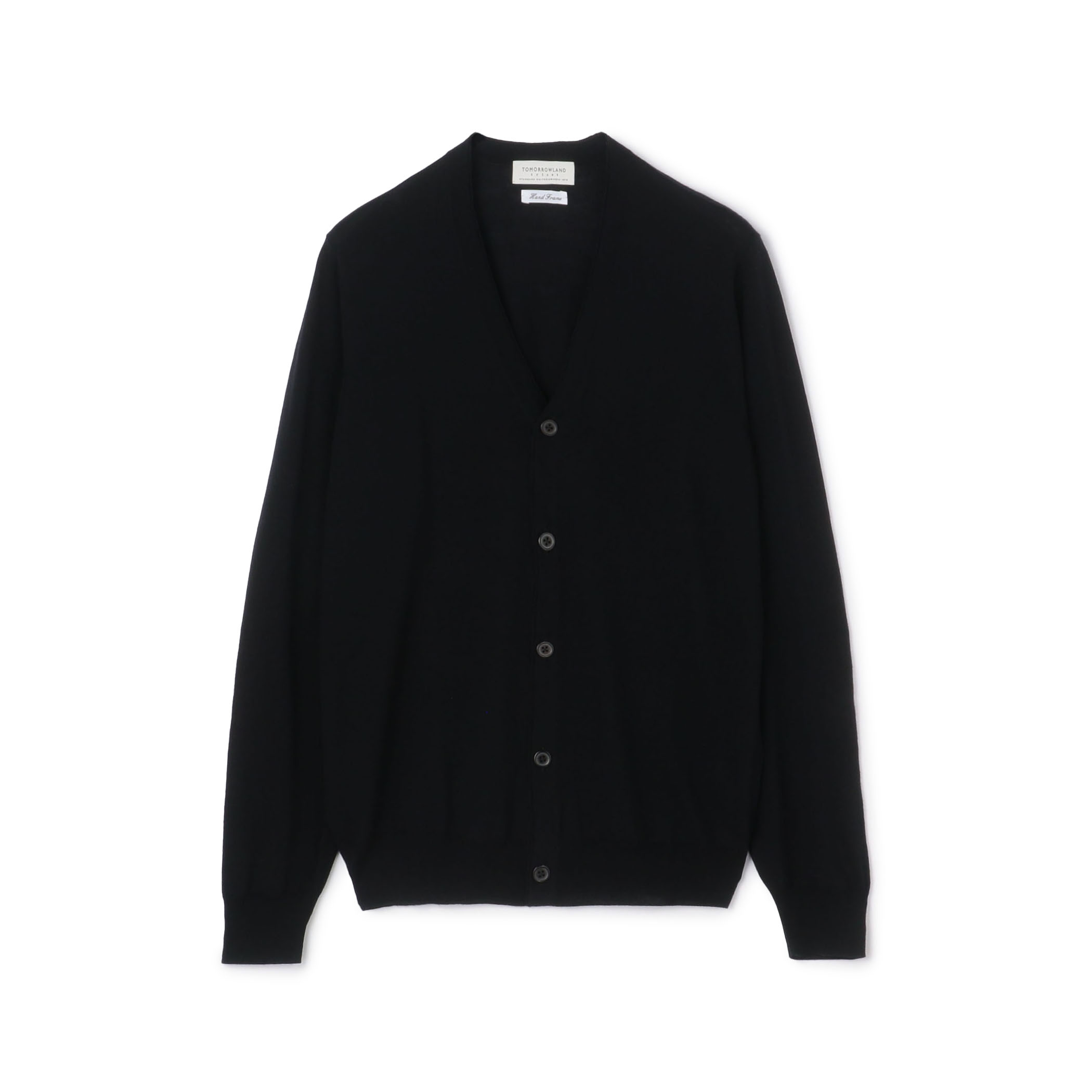 TOMORROWLAND tricot スーパーファインメリノウール Vネックカーディガン S-WOOL