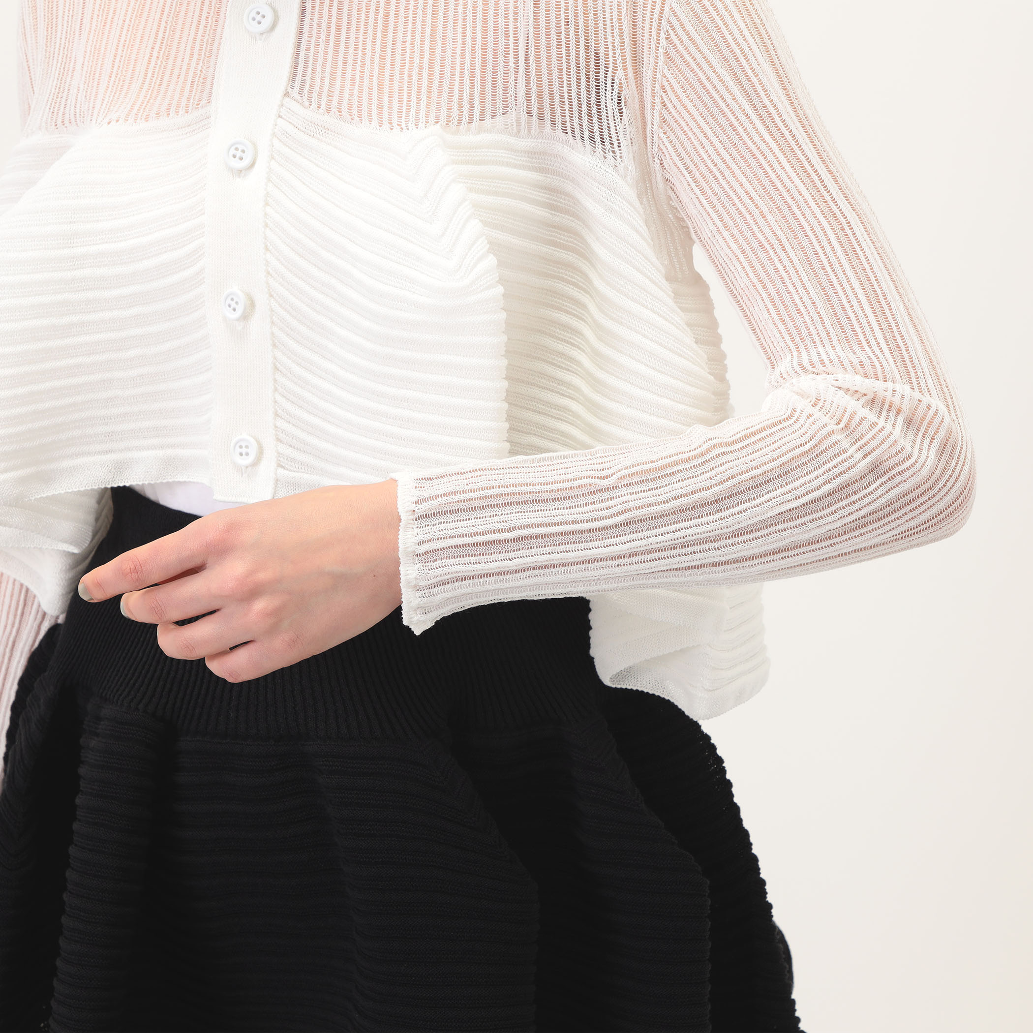 CFCL TC POTTERY BUST FLARE CARDIGAN カーディガン｜トゥモローランド 