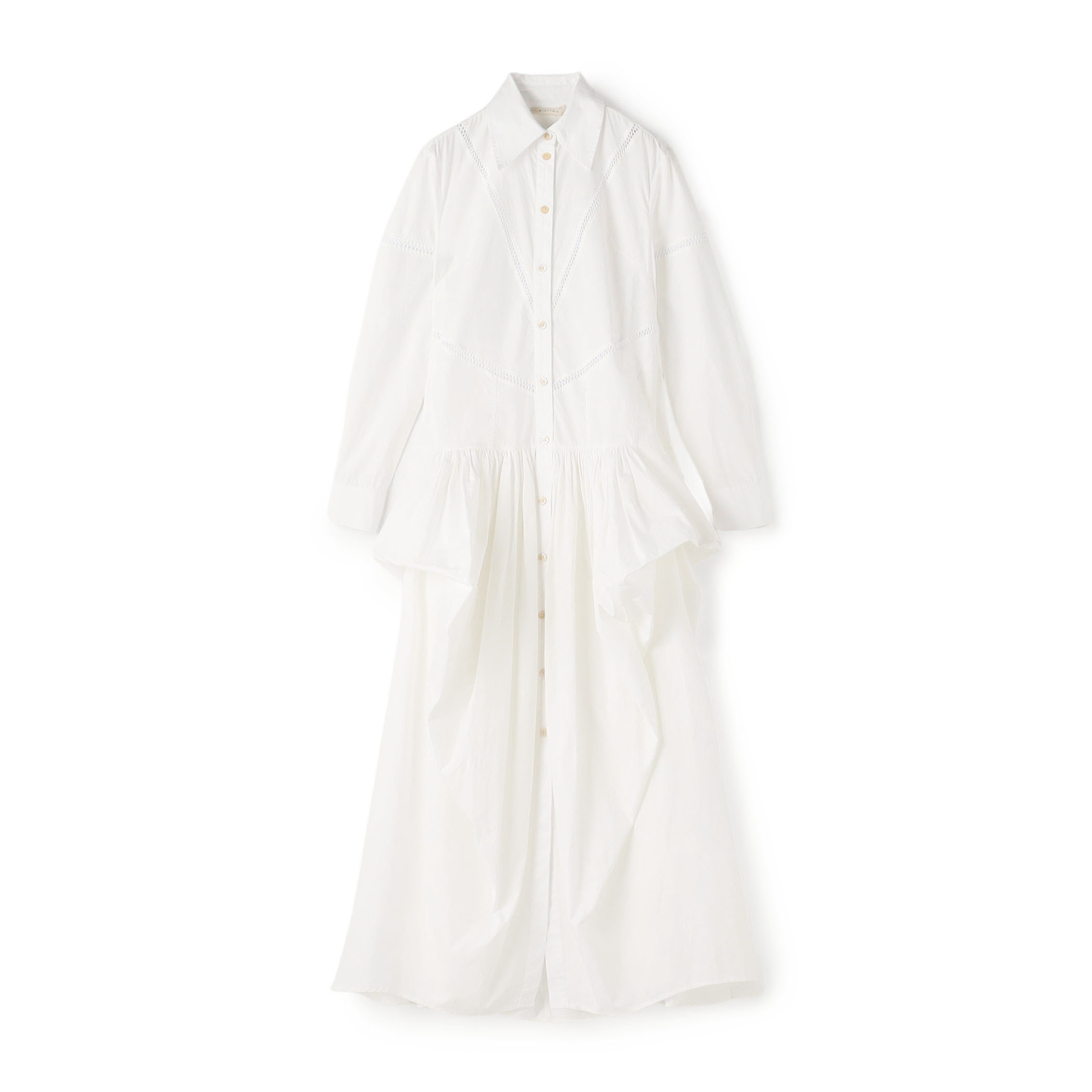 diotima Ritual Dress コットン シャツドレス