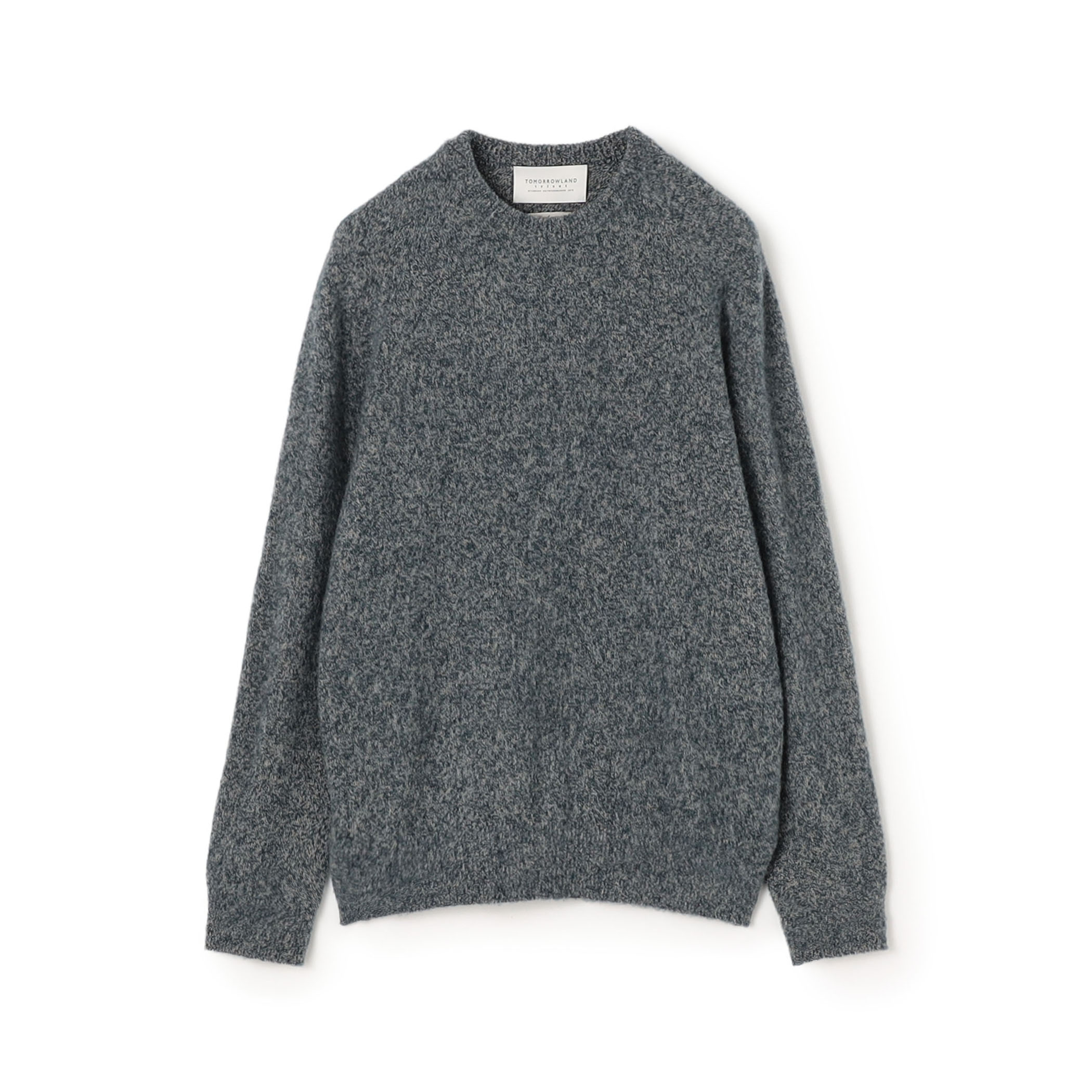 【WEB先行予約】TOMORROWLAND tricot メリノウール チーゼル起毛 クルーネックニット