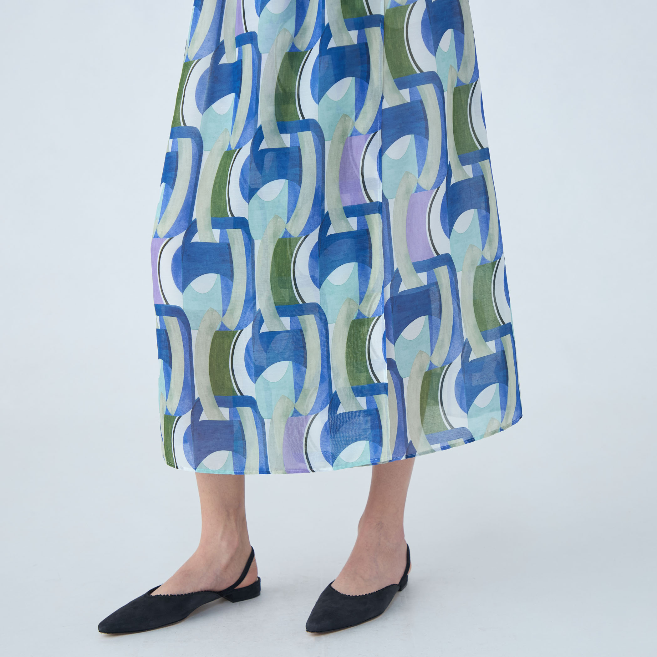 Turquoise Blue Co. ラップスカート