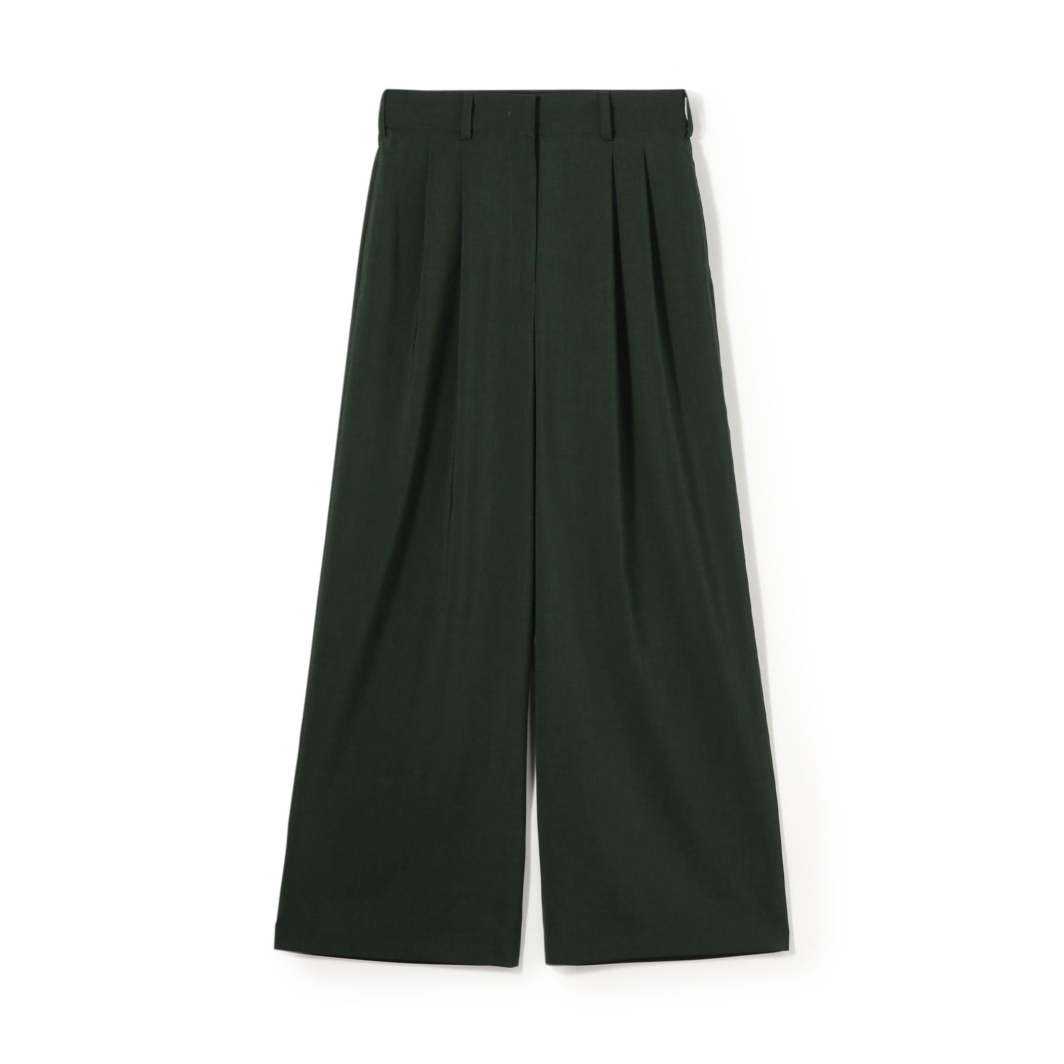 【WEB一部先行予約】ポリエステルツイル ２タックスラックスパンツ