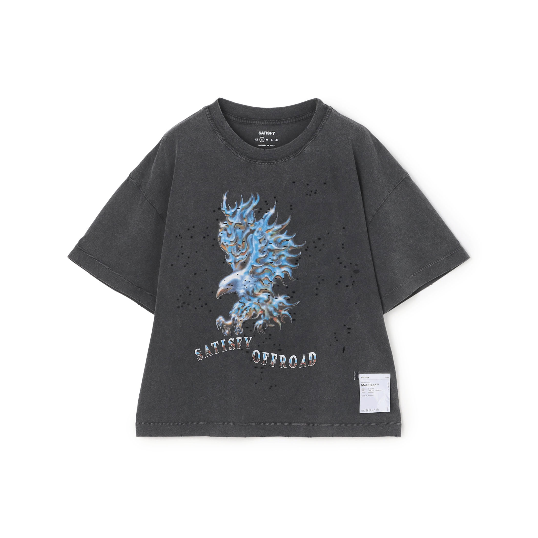 SATISFY MothTech T-Shirt プリントTシャツ