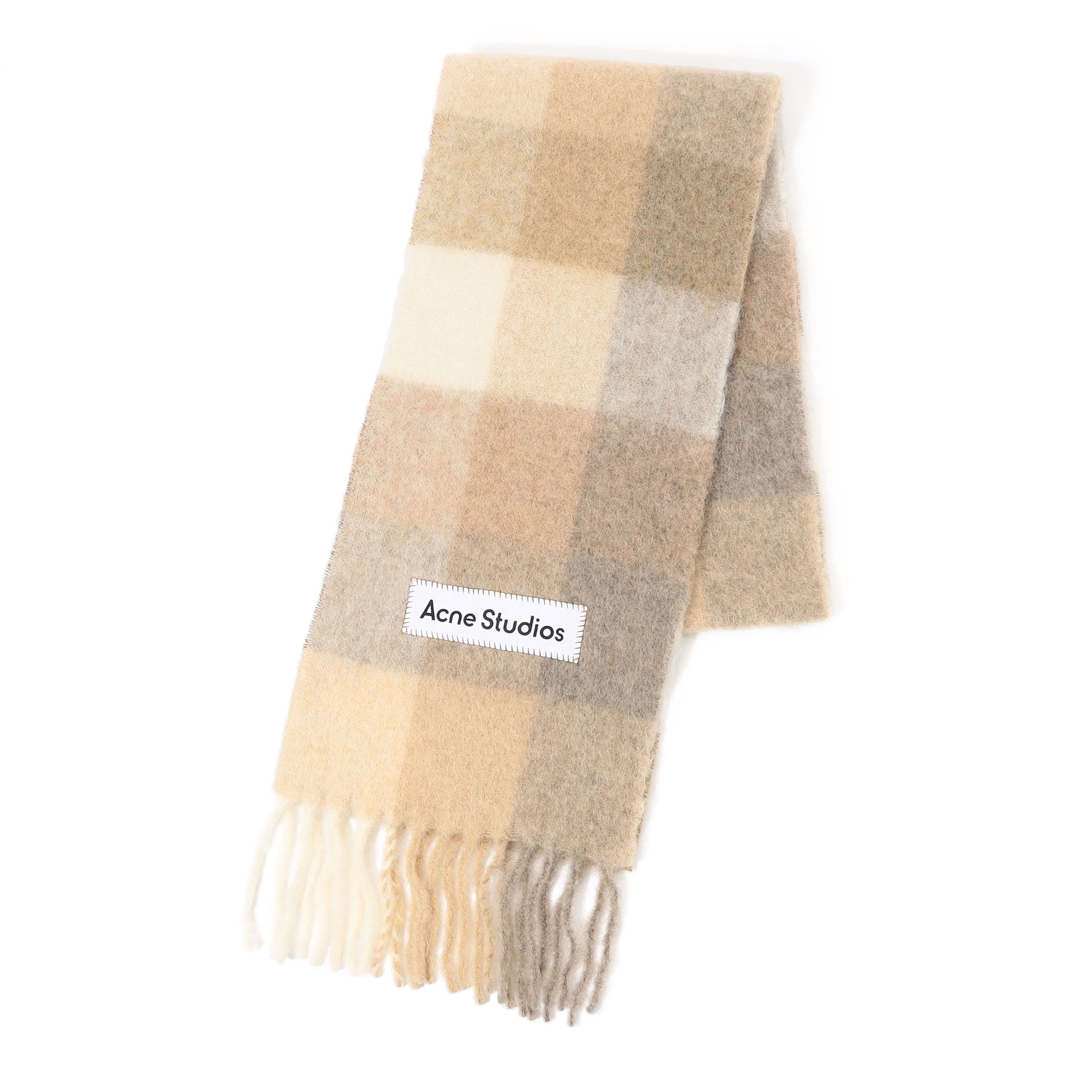 ■Acne Studios VALLY モヘアチェックストール