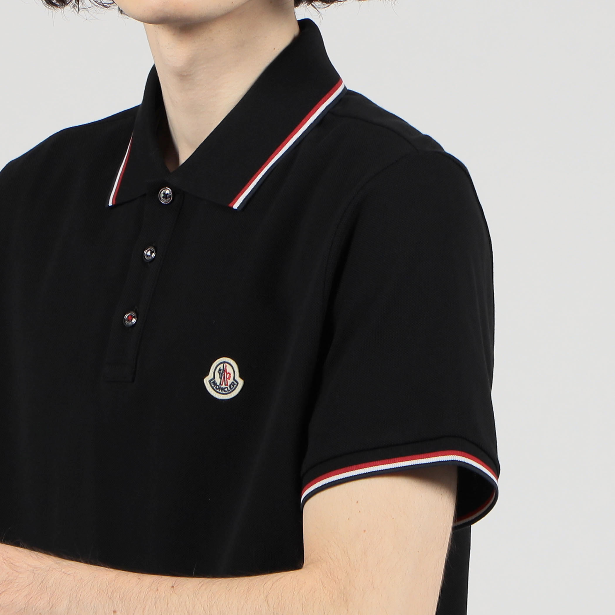 □MONCLER コットン ポロシャツ｜トゥモローランド 公式通販